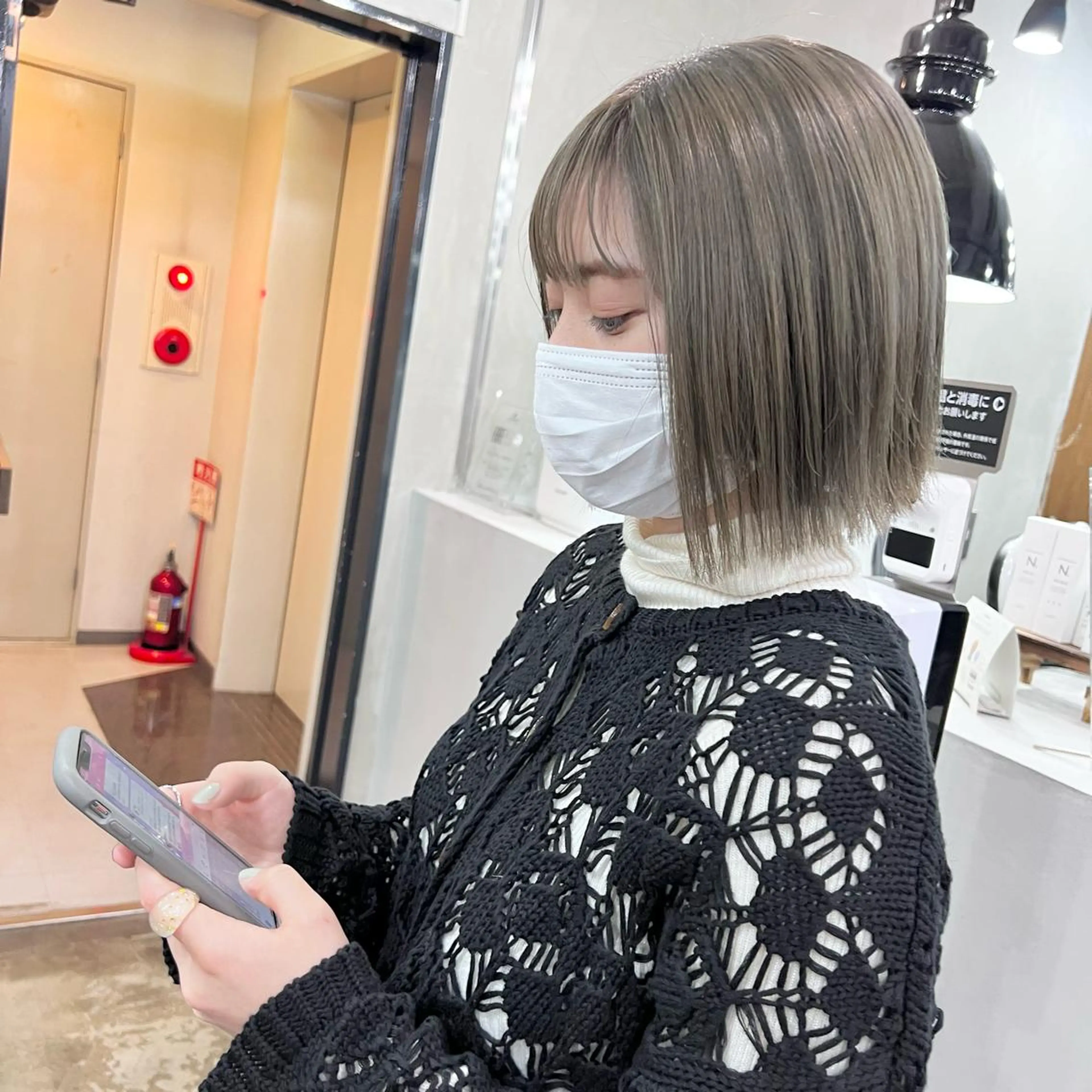 ミディアム カラー カット ヘアカラー トリートメント Pe Pe所属・🌕PePe　菅 タイシ🌕のヘアスタイル