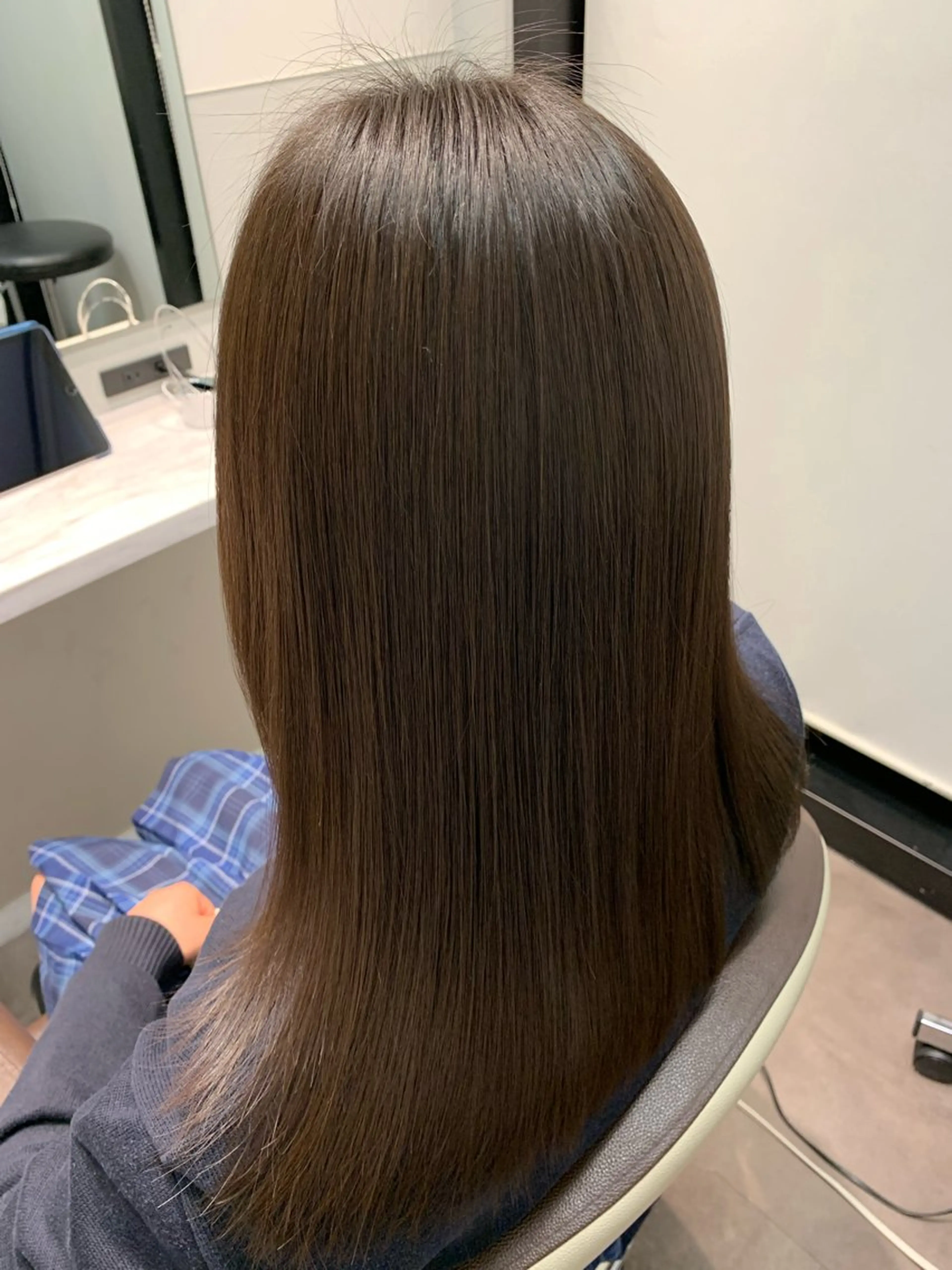 ミディアム トリートメント 松田 啓志のヘアスタイル