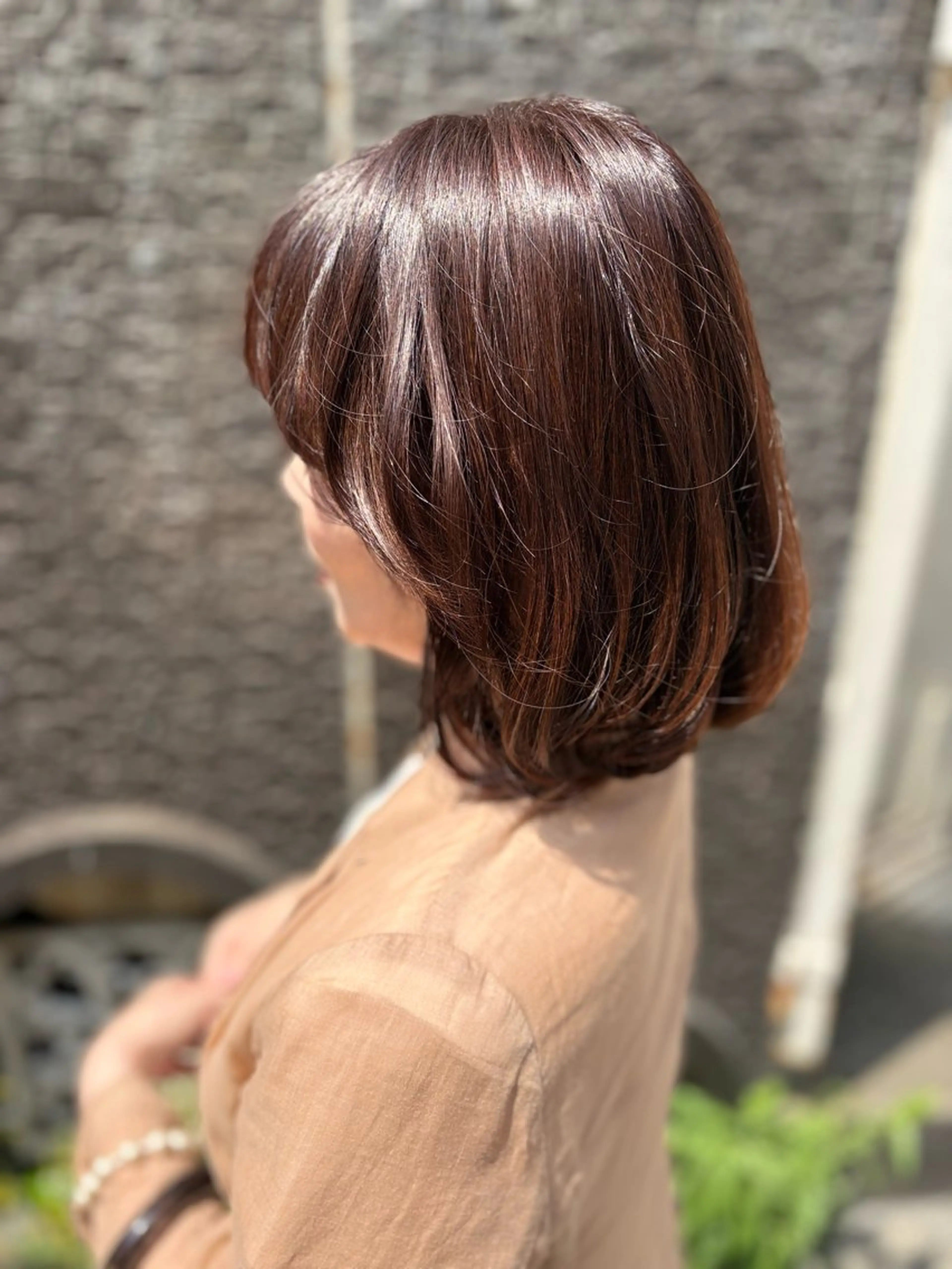 ミディアム 伊藤 アユミのヘアスタイル