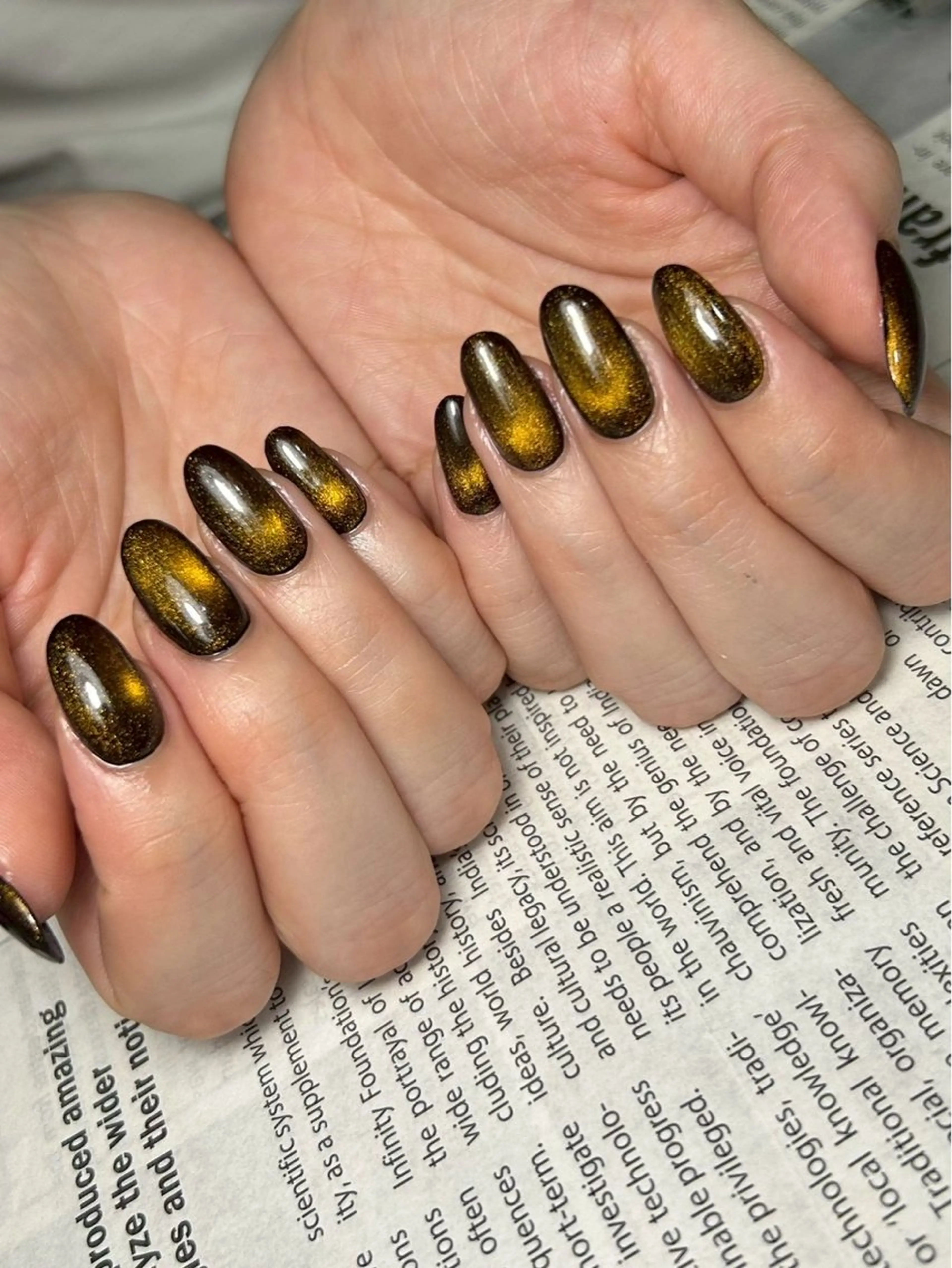 ネイル マグネットネイル ハンドネイル Mnailsalon フィルイン対応サロンのネイルデザイン