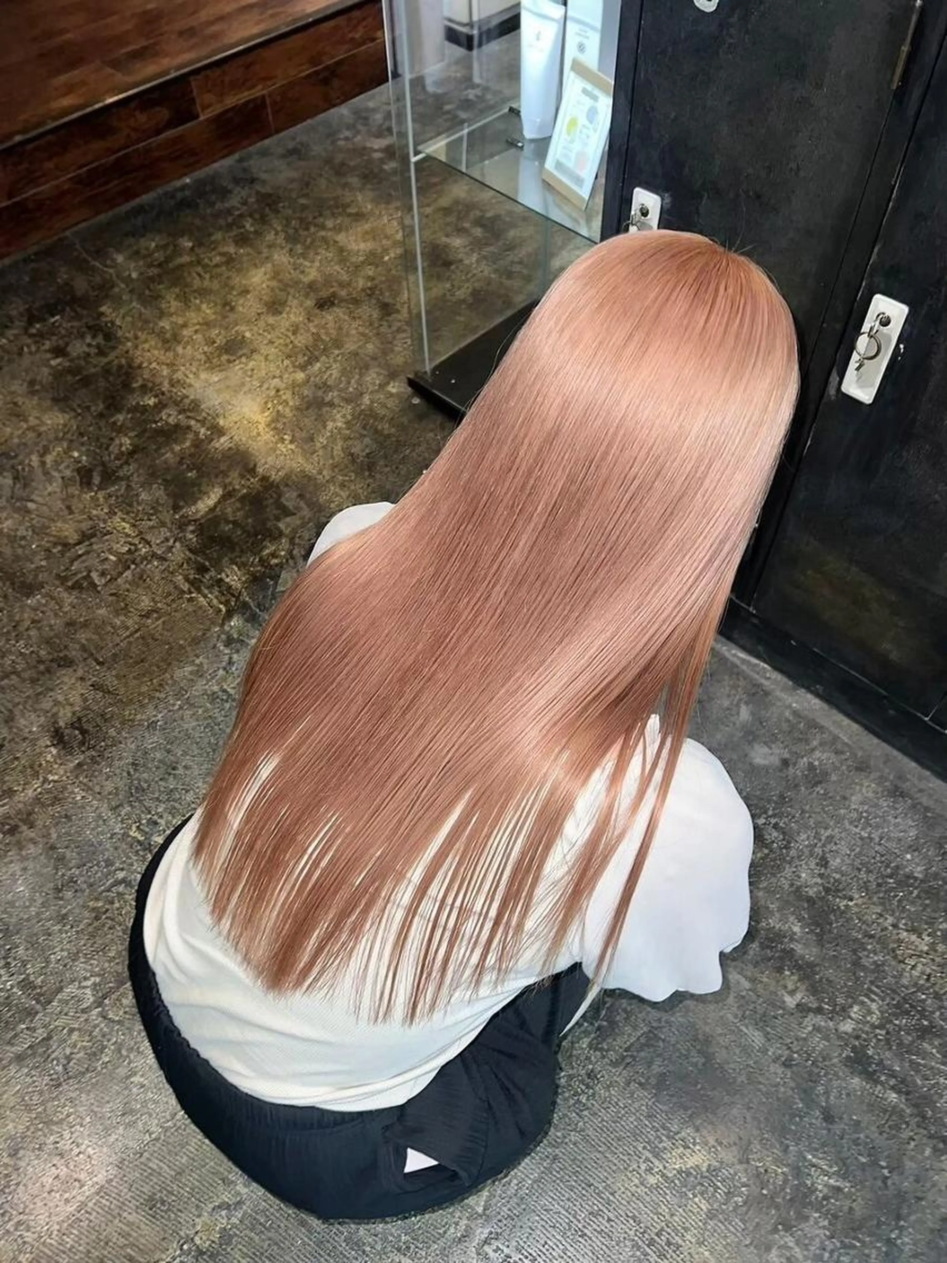 髪質改善カラー＋カット＋トリートメント☆。.:＊・゜の写真