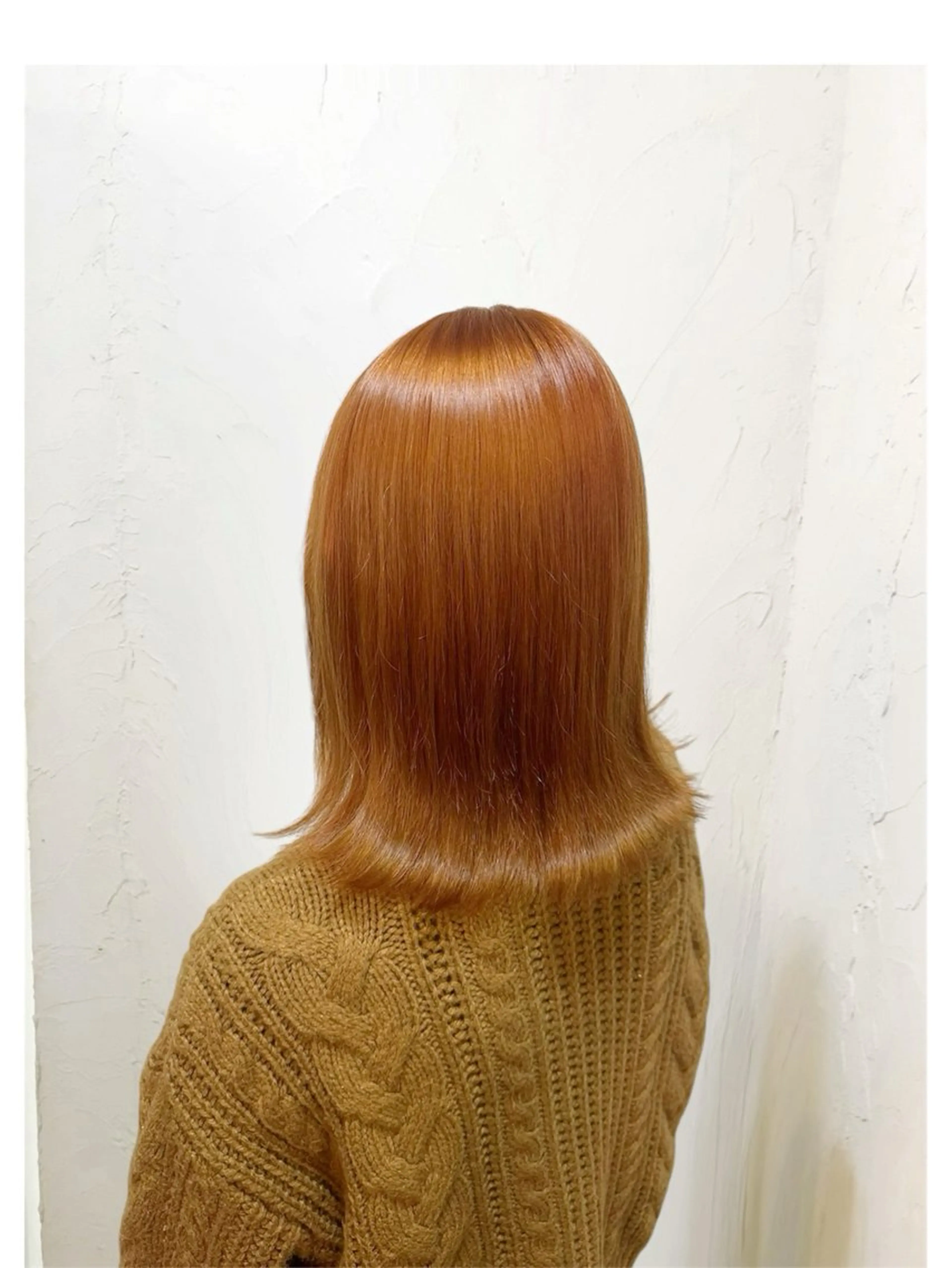 ミディアム カラー 高柳 麻美のヘアスタイル