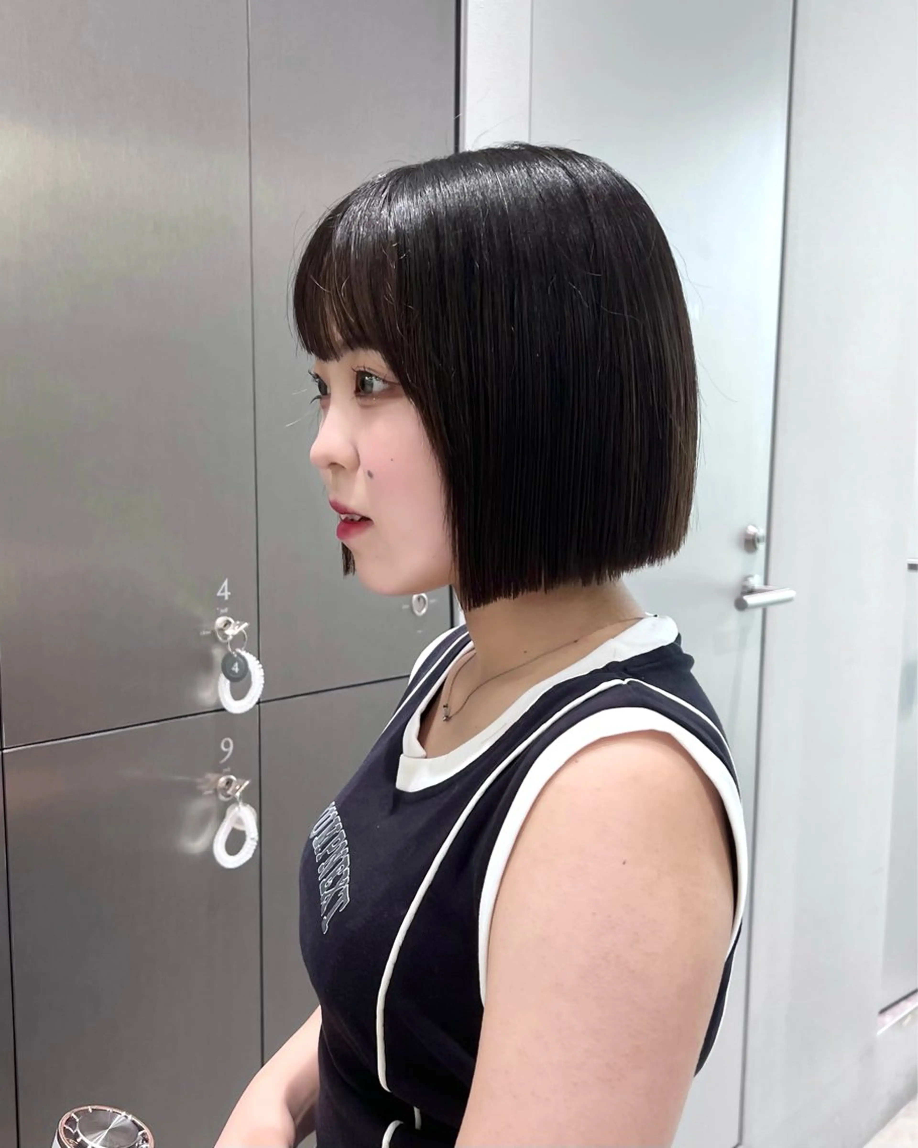 ショート カラー ヘアアレンジ カット ヘアカラー トリートメント ヘッドスパ ヘアセット 🤍韓国ボブ/ 縮毛矯正🪽ひかりのヘアスタイル