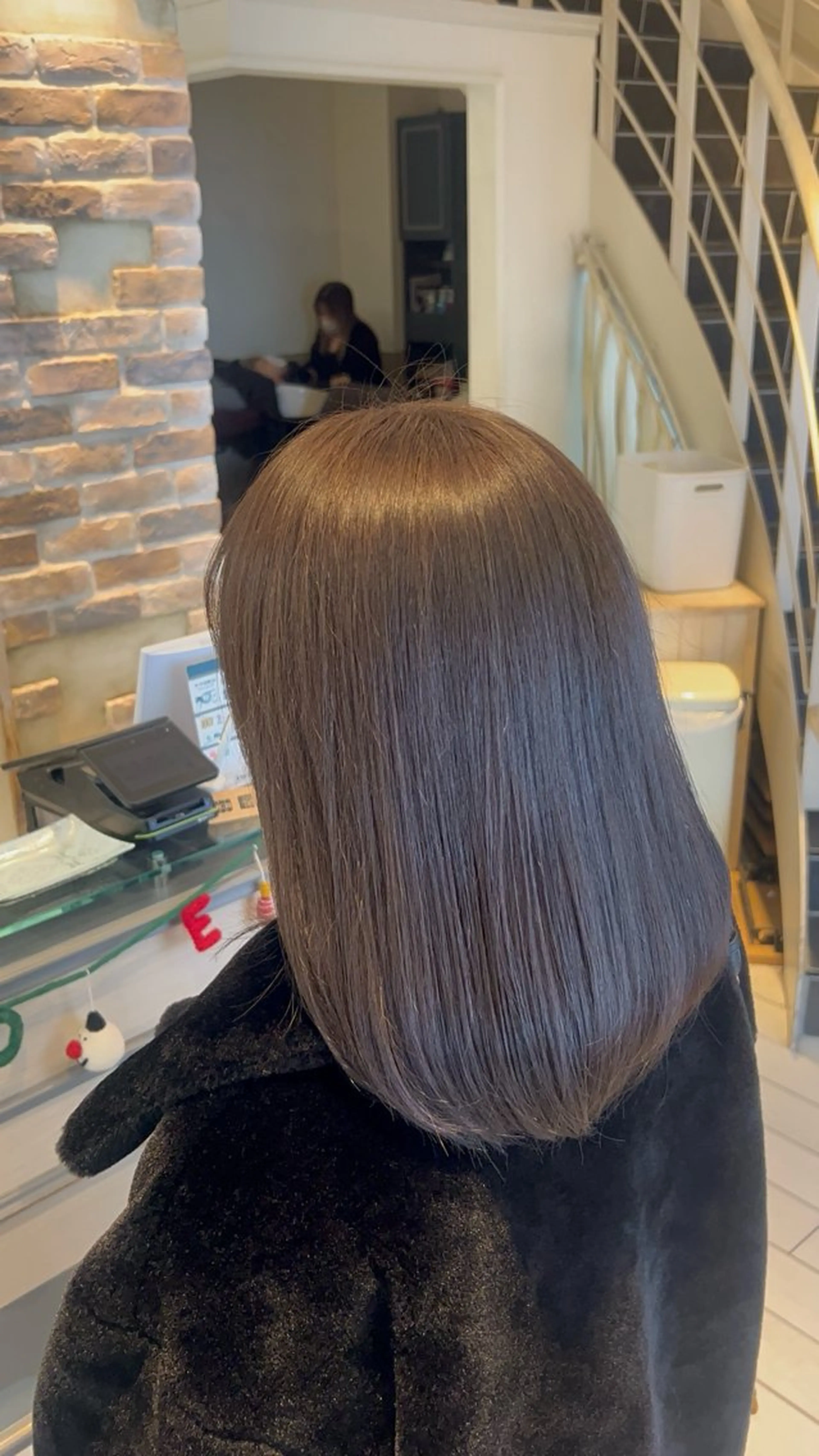 カラー ベージュカラー オリーブベージュ ヘアカラー トリートメント みか ✩⡱のヘアスタイル