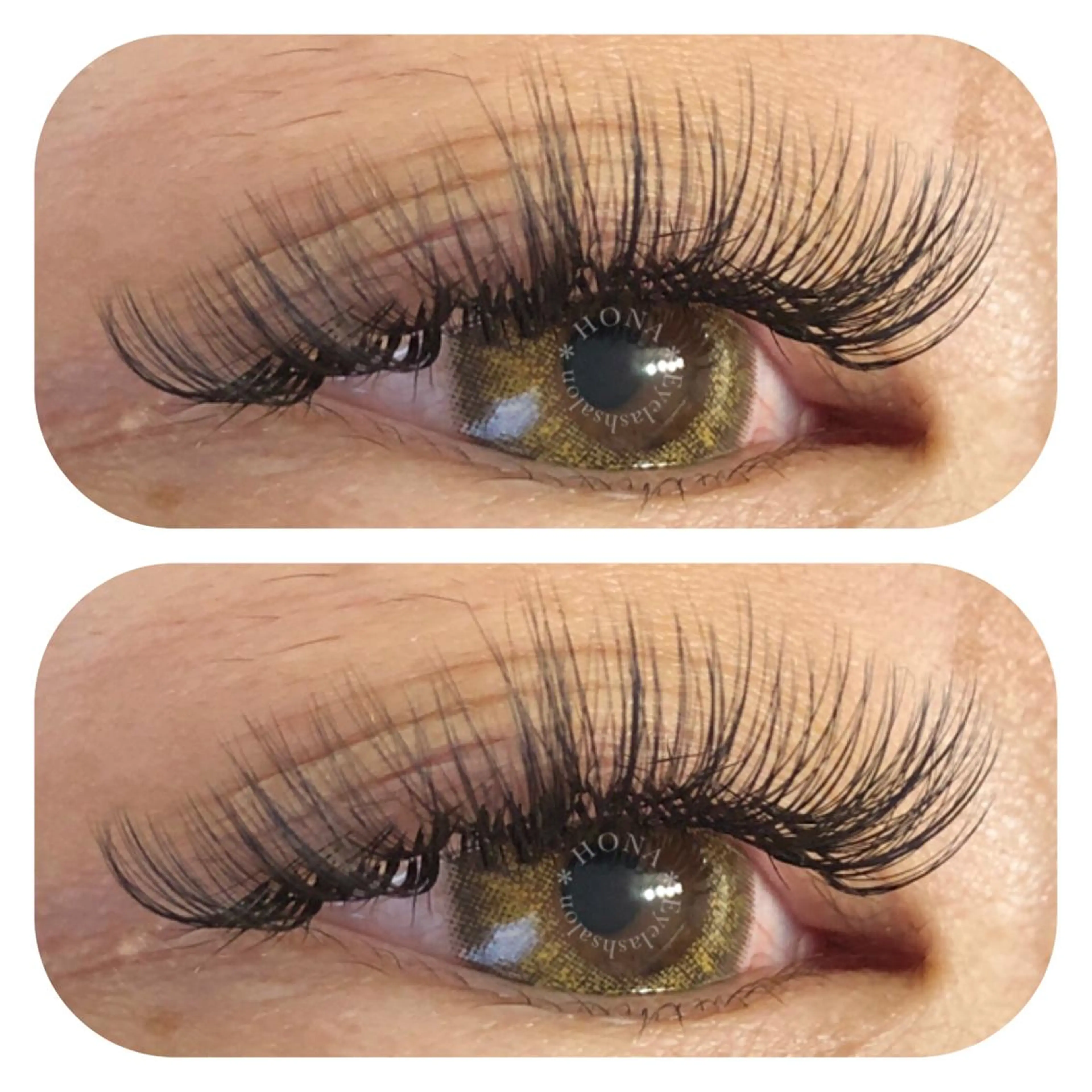 マツエク・マツパ 付け放題 ボリュームラッシュ ꕥ HONAのマツエク・マツパデザイン