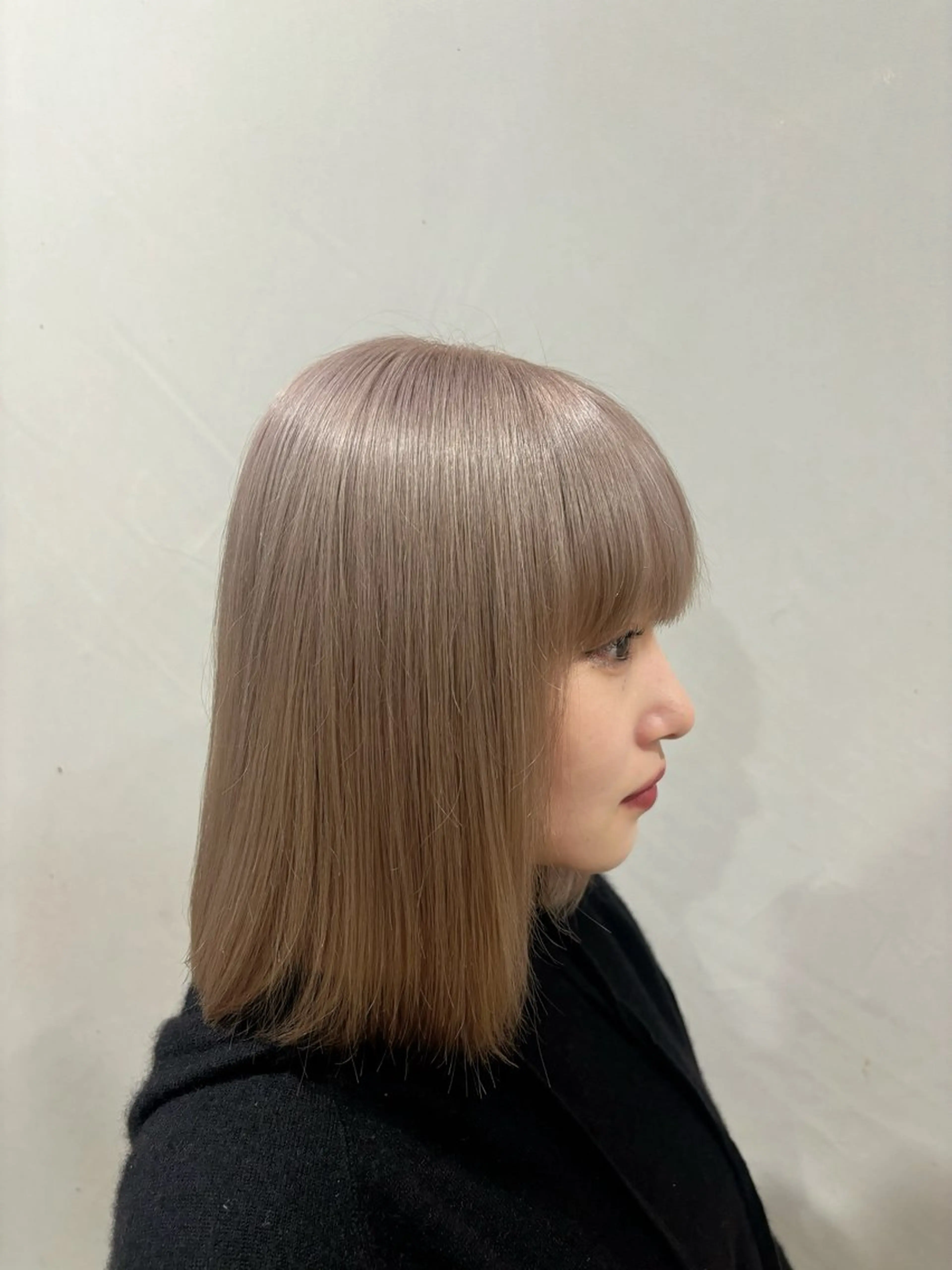 ミディアム カラー ヘアカラー トリートメント ヘッドスパ 派手髪/ハイトーン RIN🩵ྀིのヘアスタイル