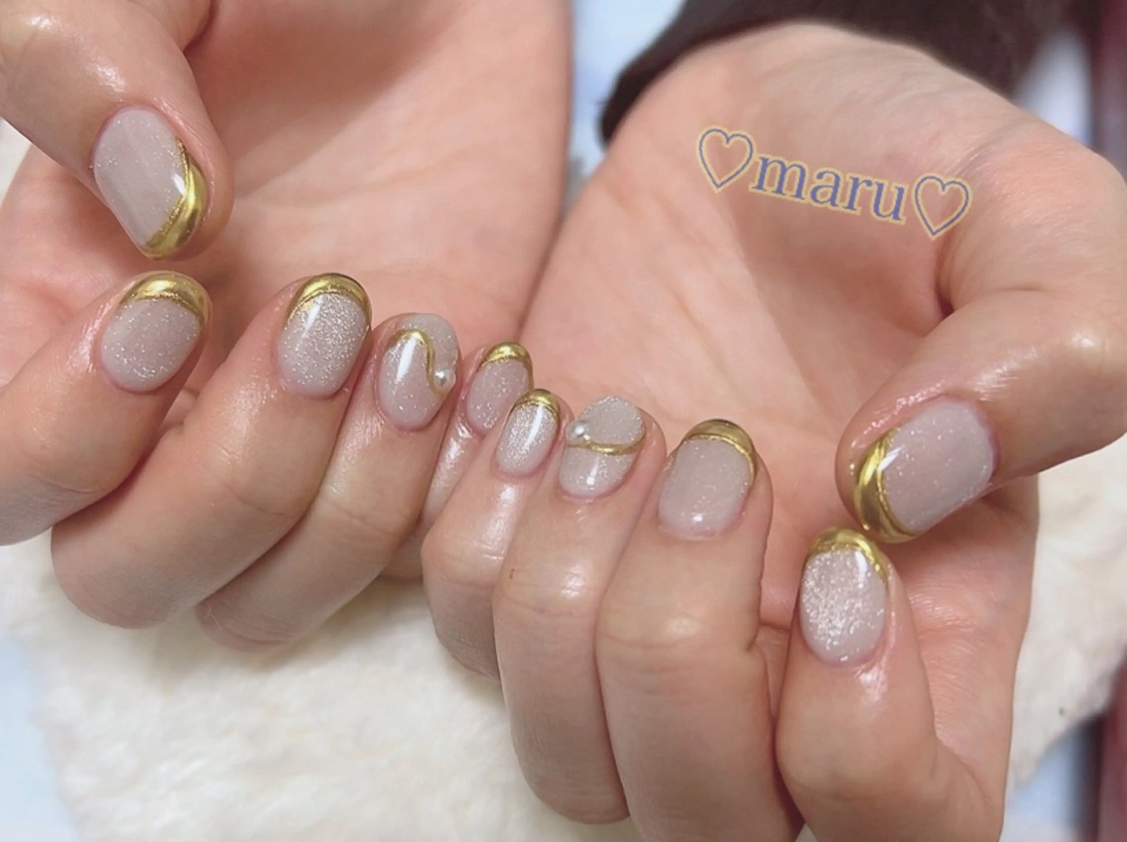 ネイル ハンドネイル フットネイル まるみ ♡のネイルデザイン