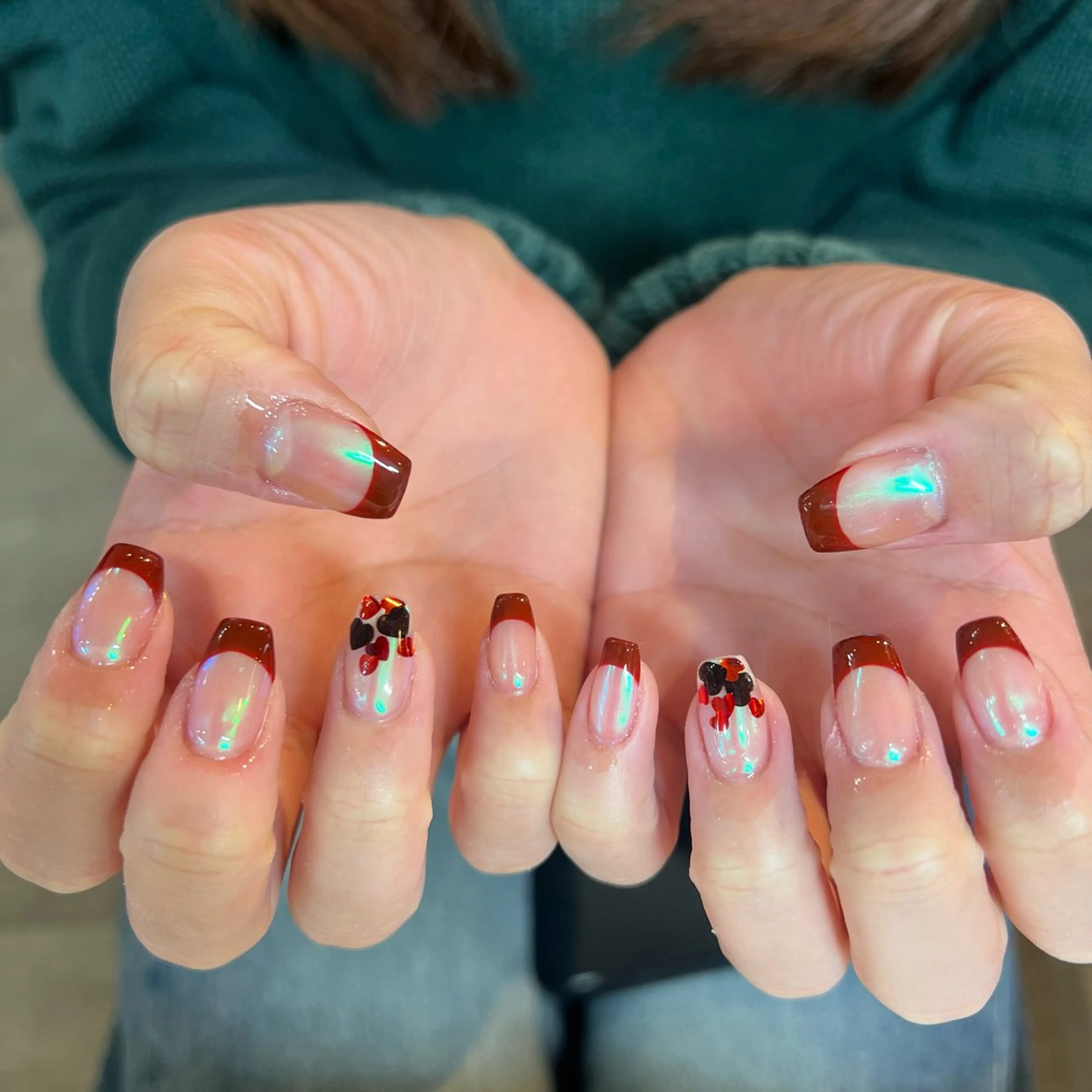 ネイル ハンドネイル 新井 風花のネイルデザイン