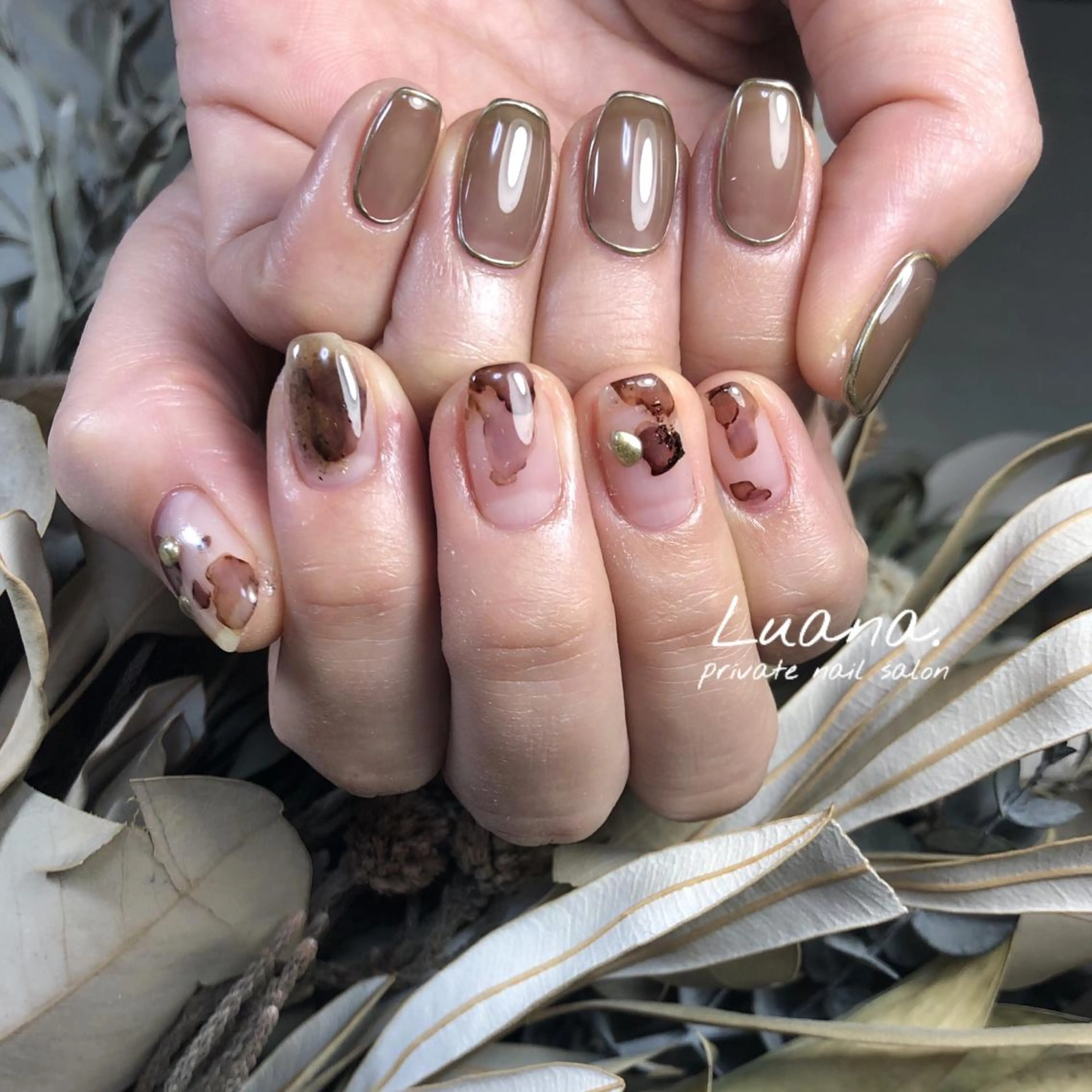 ネイル アートネイル atelier alle.のネイルデザイン