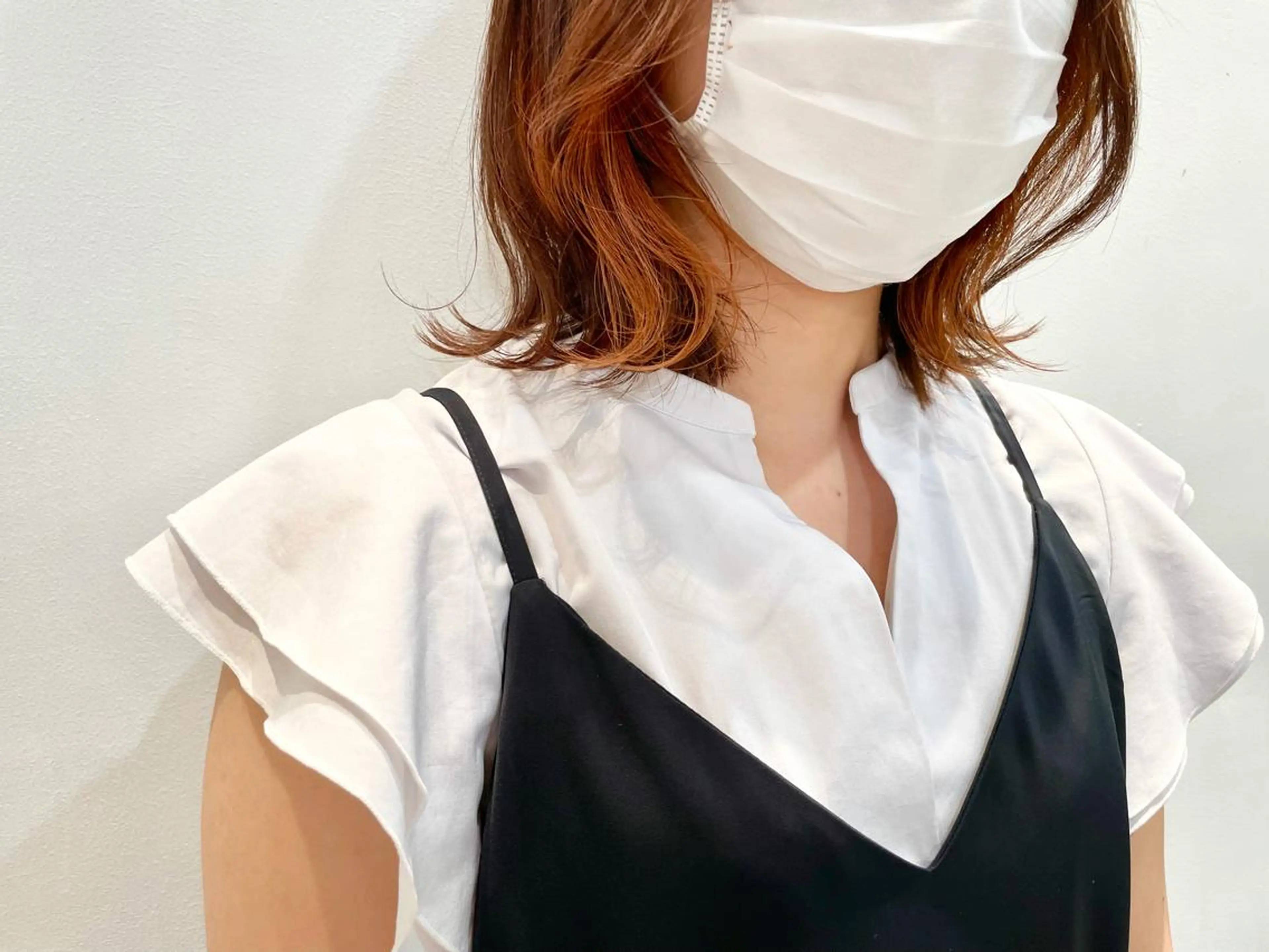 ミディアム カラー インナーカラー オレンジ ヘアカラー 湯田実津希🤎 ﾐﾙｸﾃｨ専門のヘアスタイル