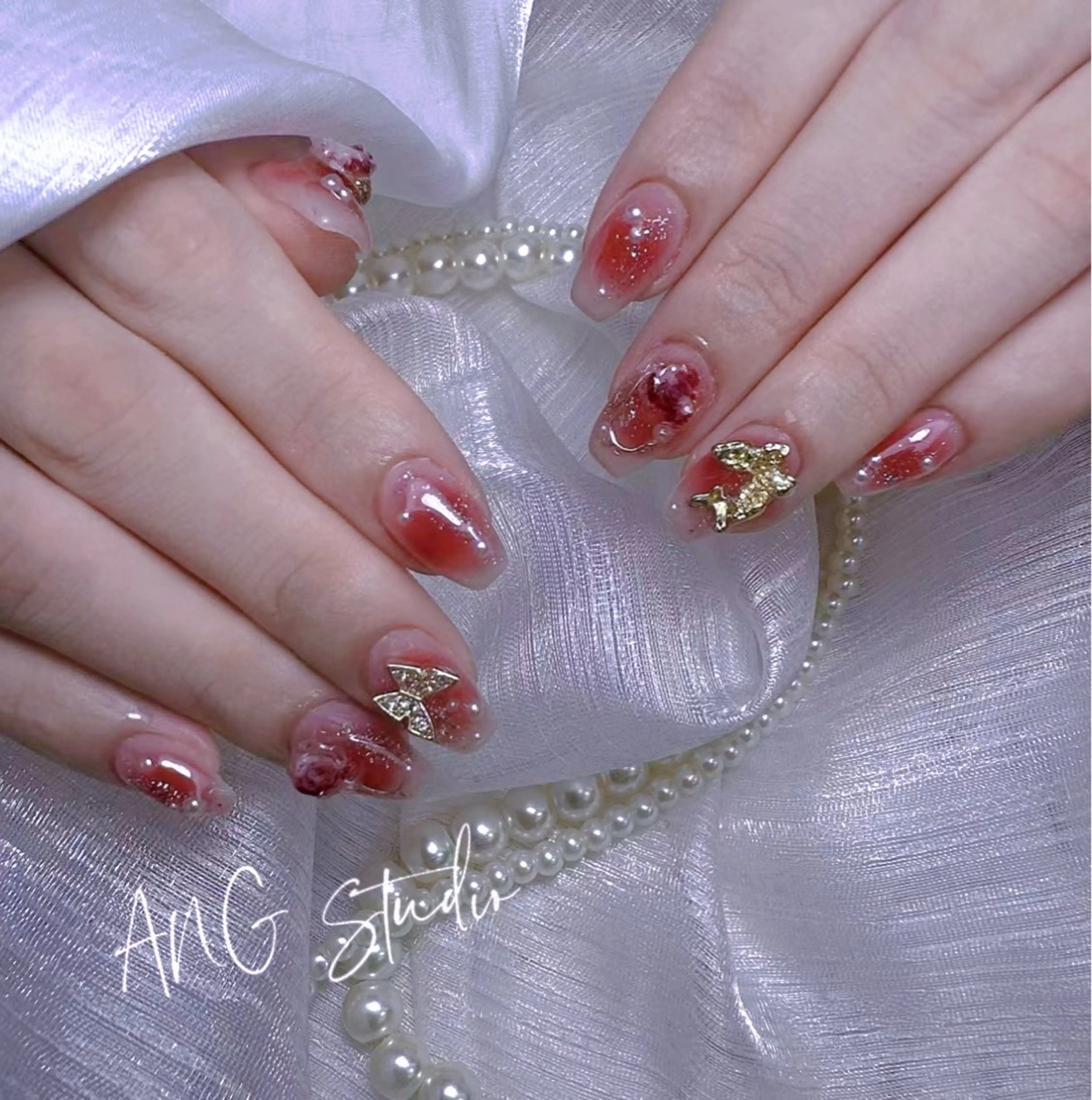 ネイル ハンドネイル ハンドケア ANG Studioのネイルデザイン