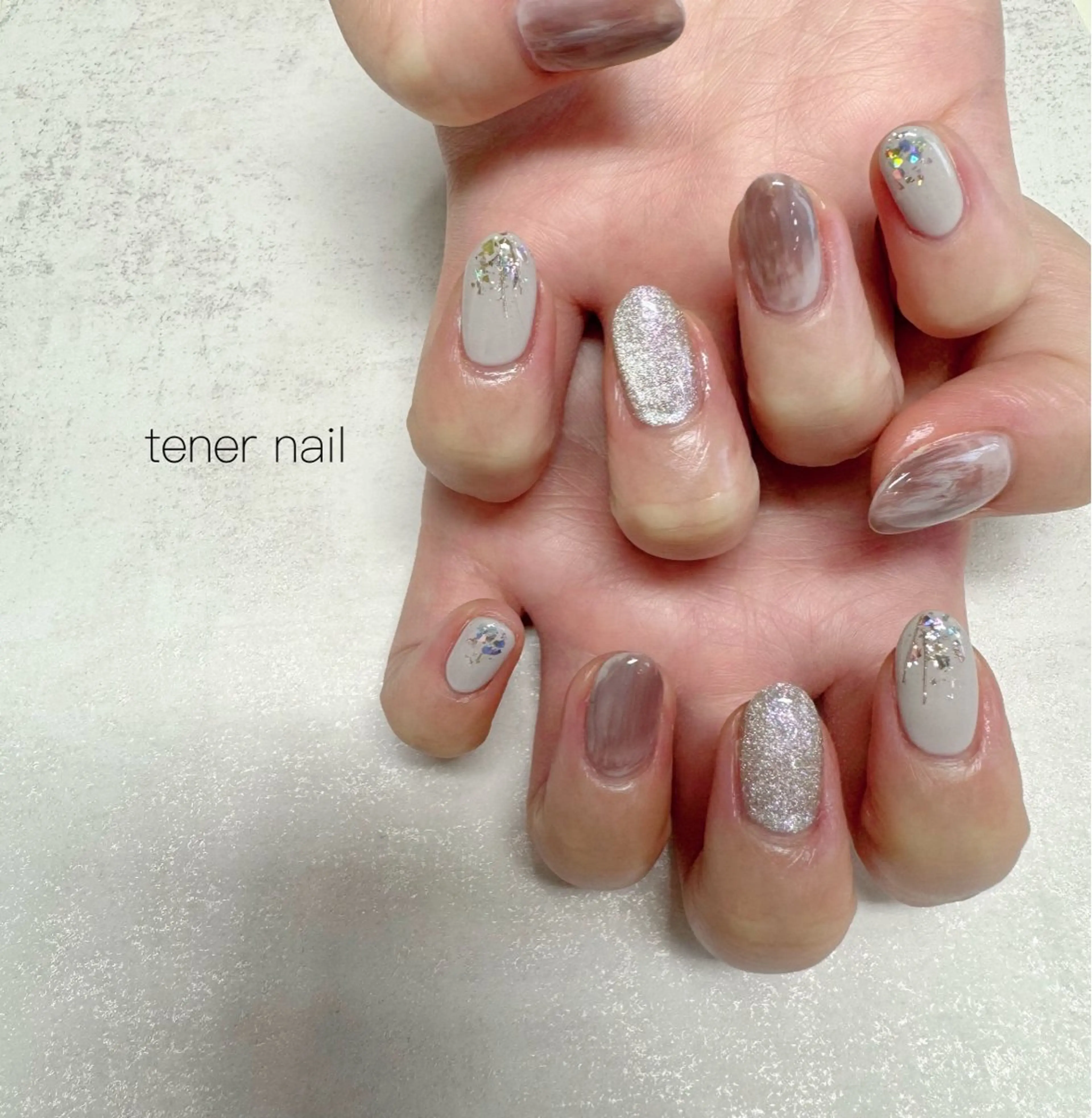 ネイル ニュアンスネイル ハンドネイル tener  nail  テネルネイル所属・テネルネイル tener nailのネイルデザイン