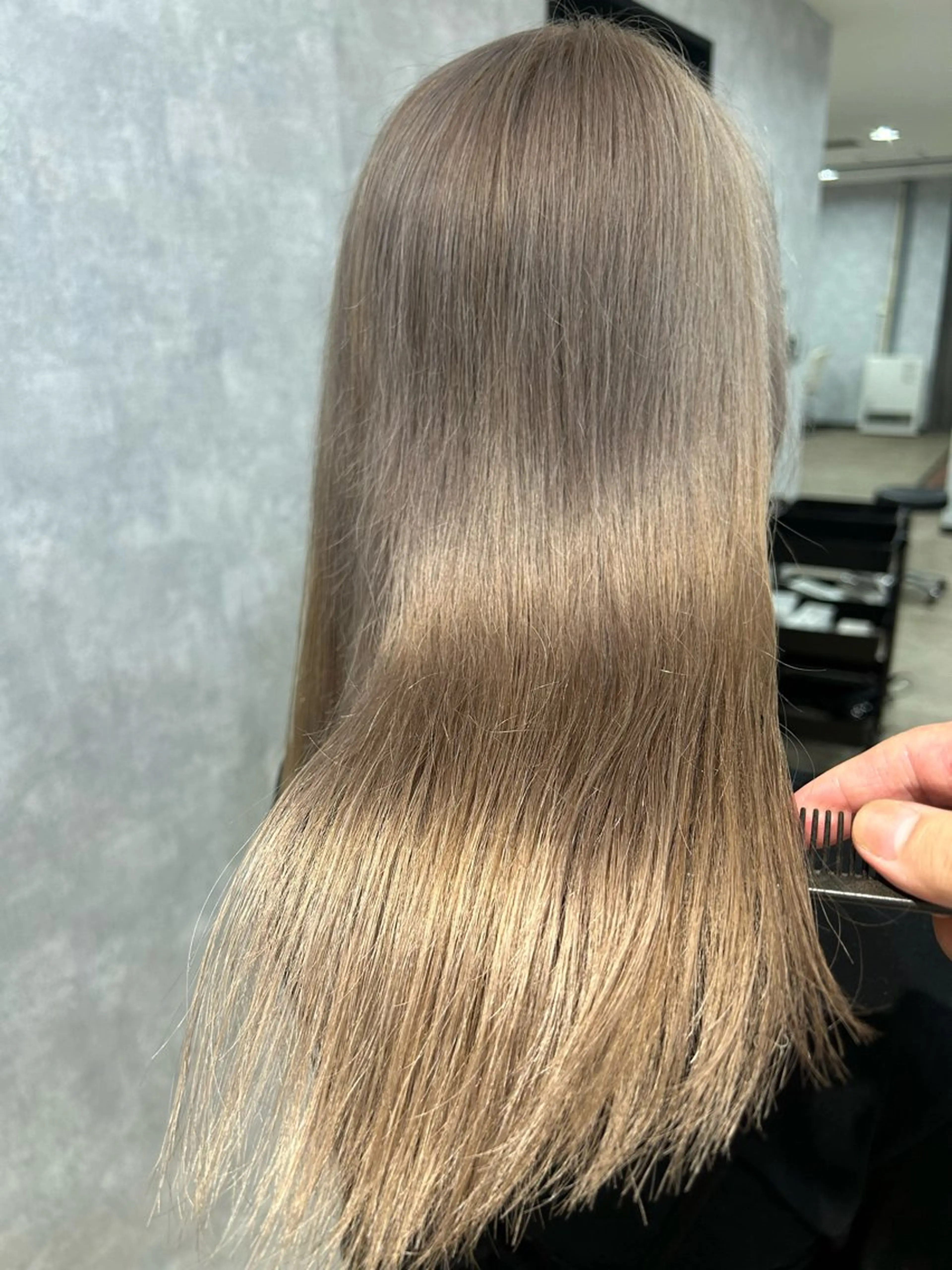 ロング カラー 最新ケアカラー 髪質改善YUTOのヘアスタイル