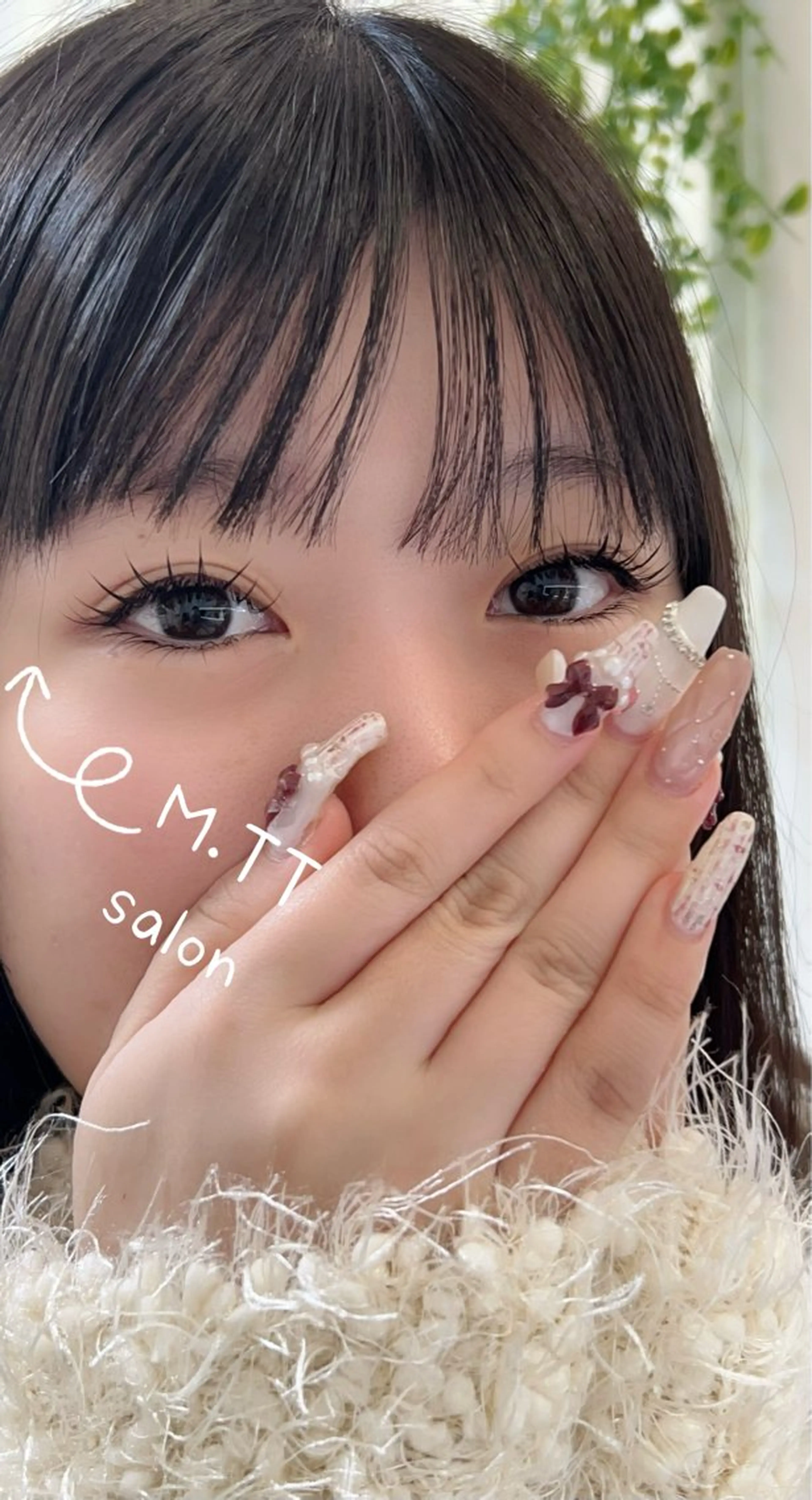 マツエク・マツパ フラットラッシュ 下まつげエクステ マツエク M.TT salonのマツエク・マツパデザイン