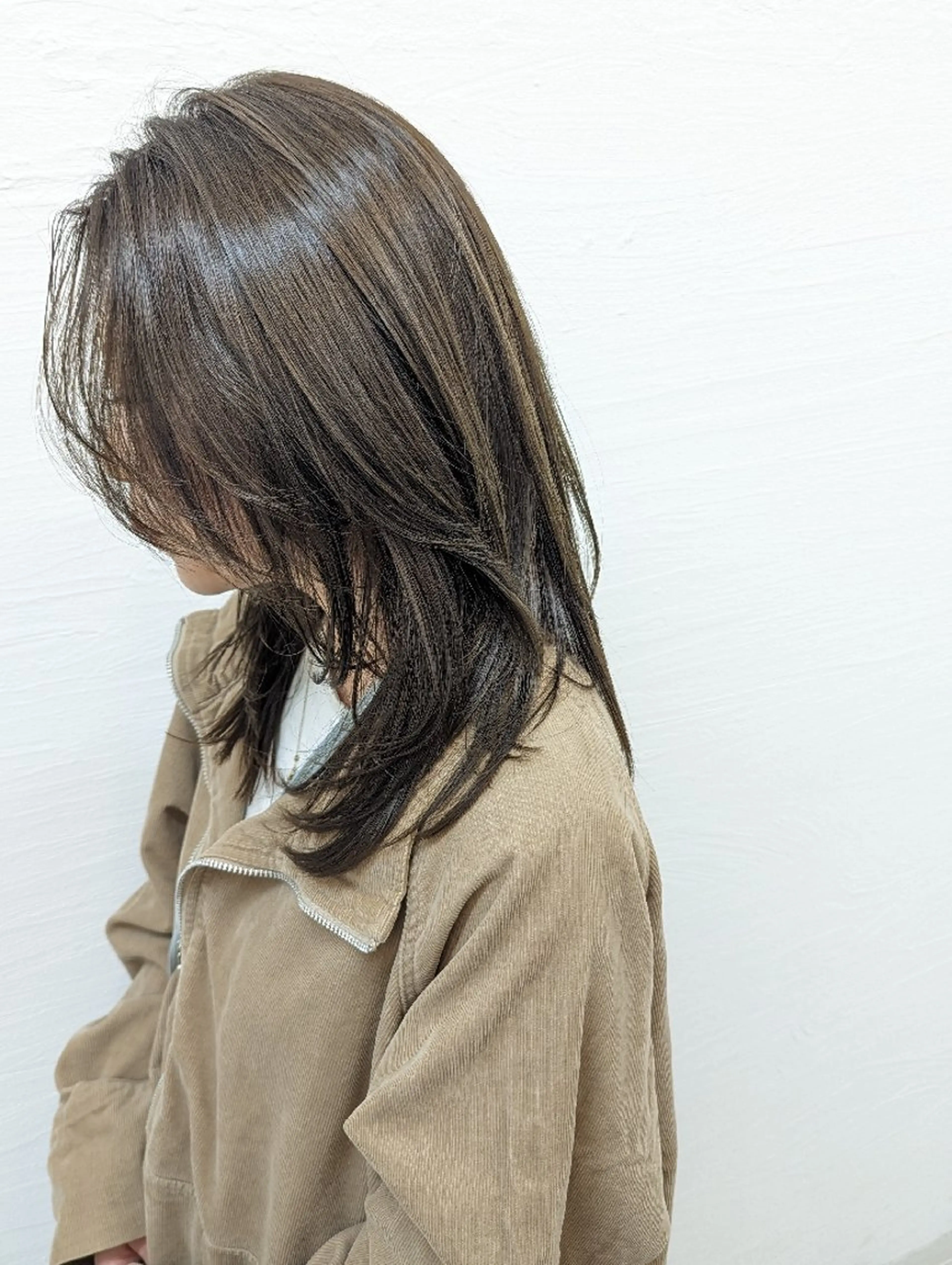 似合わせカット＋透明感カラーの写真