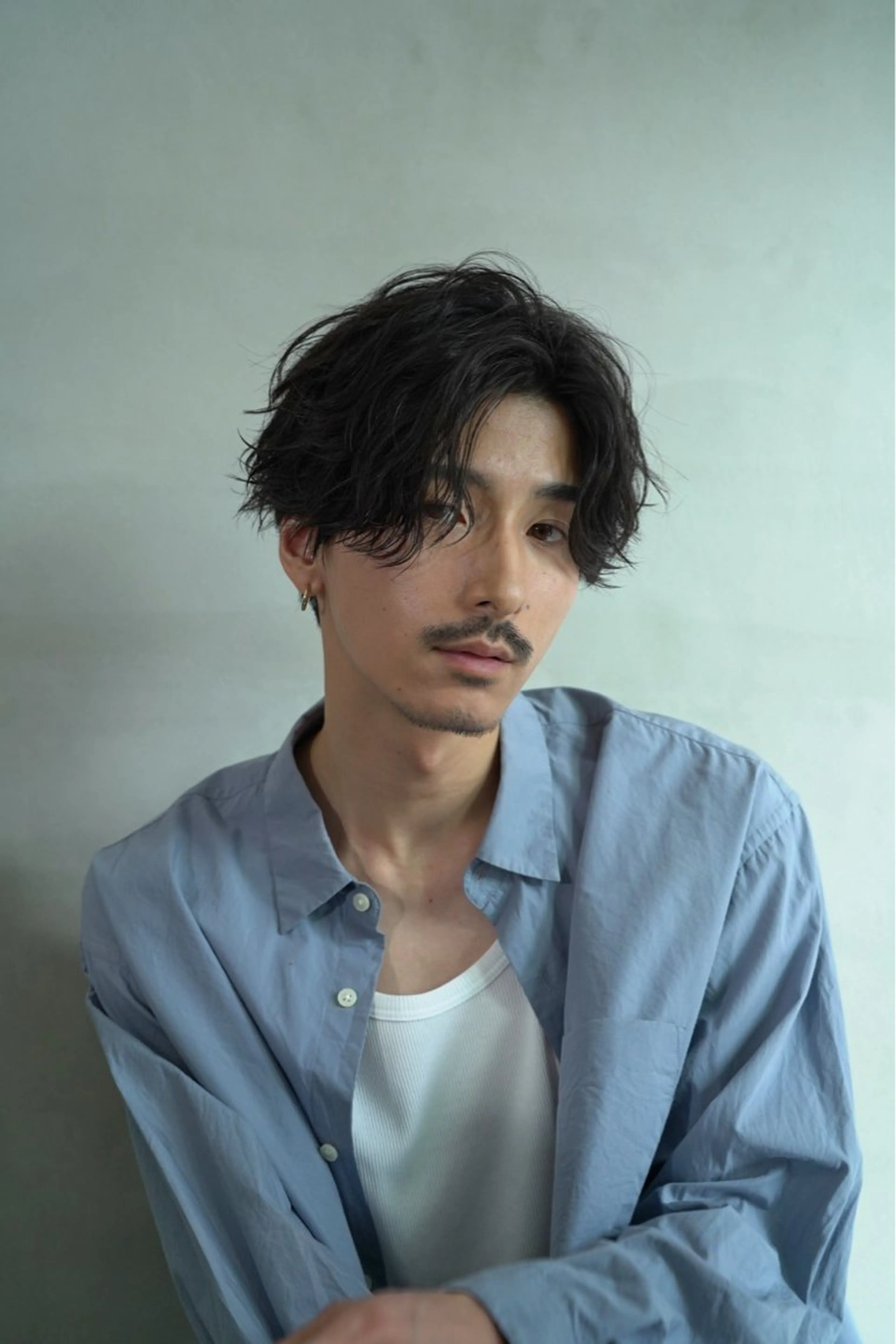 パーマ メンズ fifth 安次富　泰雅のヘアスタイル