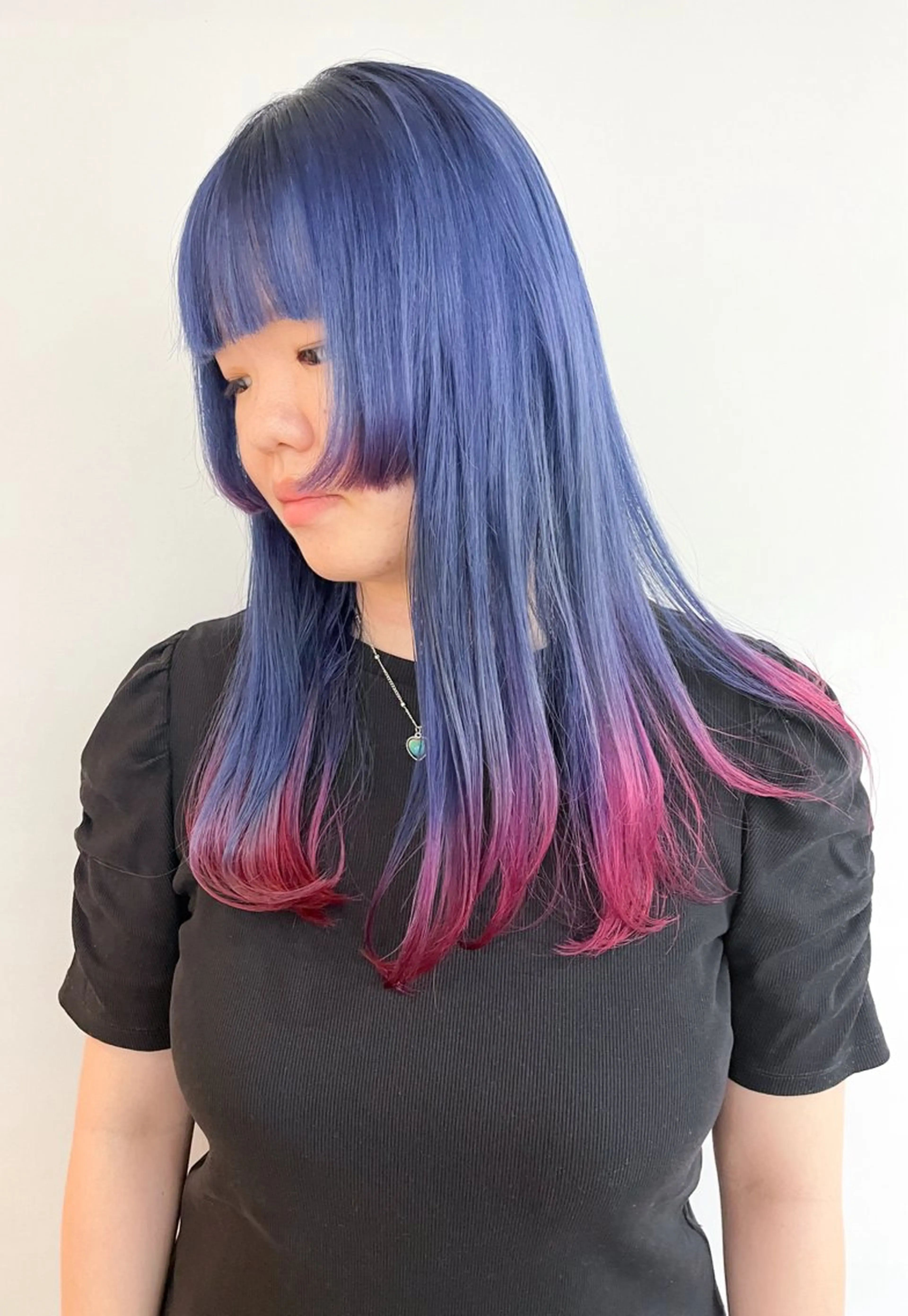 ロング Kva所属・ウルフ/ハイトーン /髪質改善/AIRIのヘアスタイル