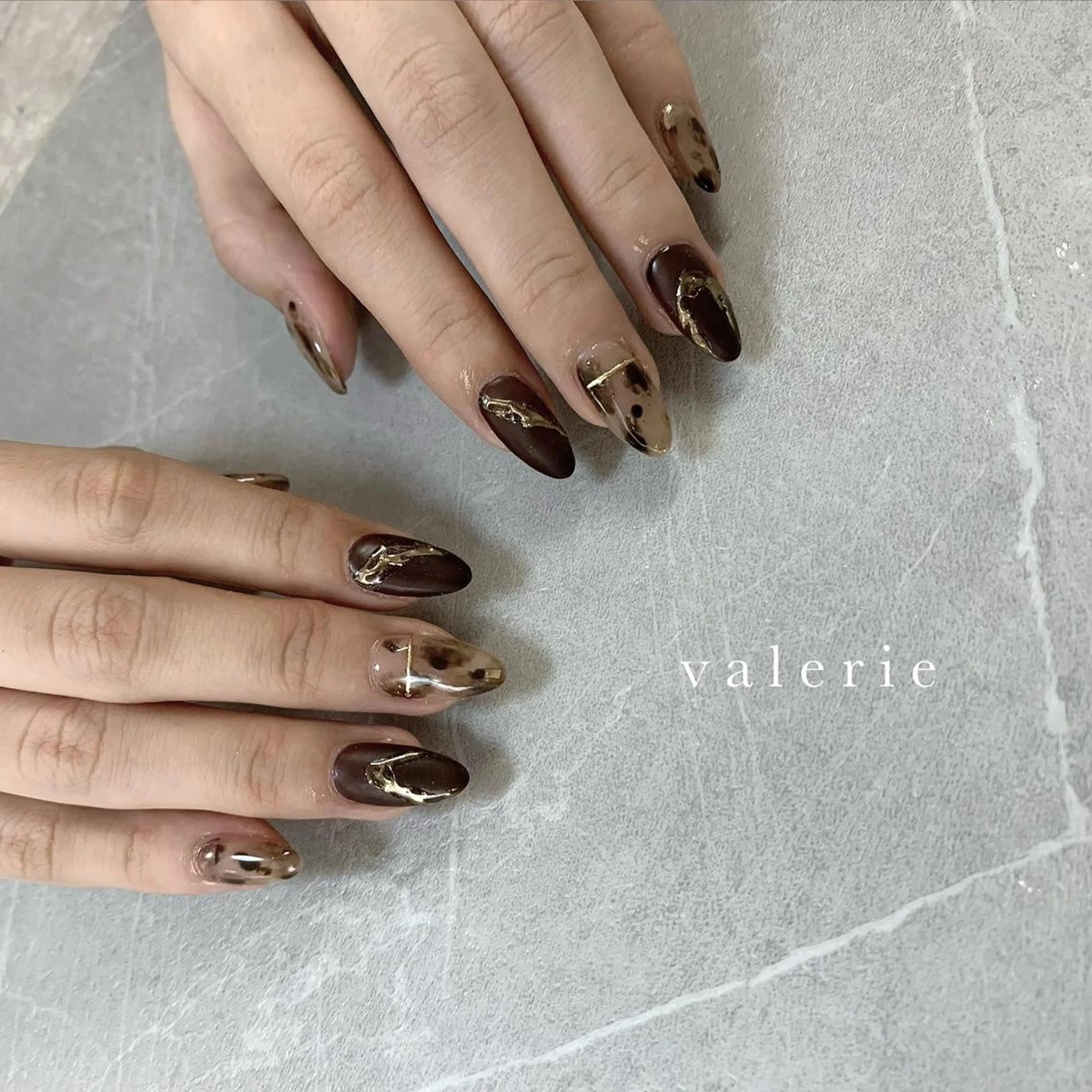 ネイル ハンドネイル private nailsalon valerie所属・valerie /  miyuのネイルデザイン