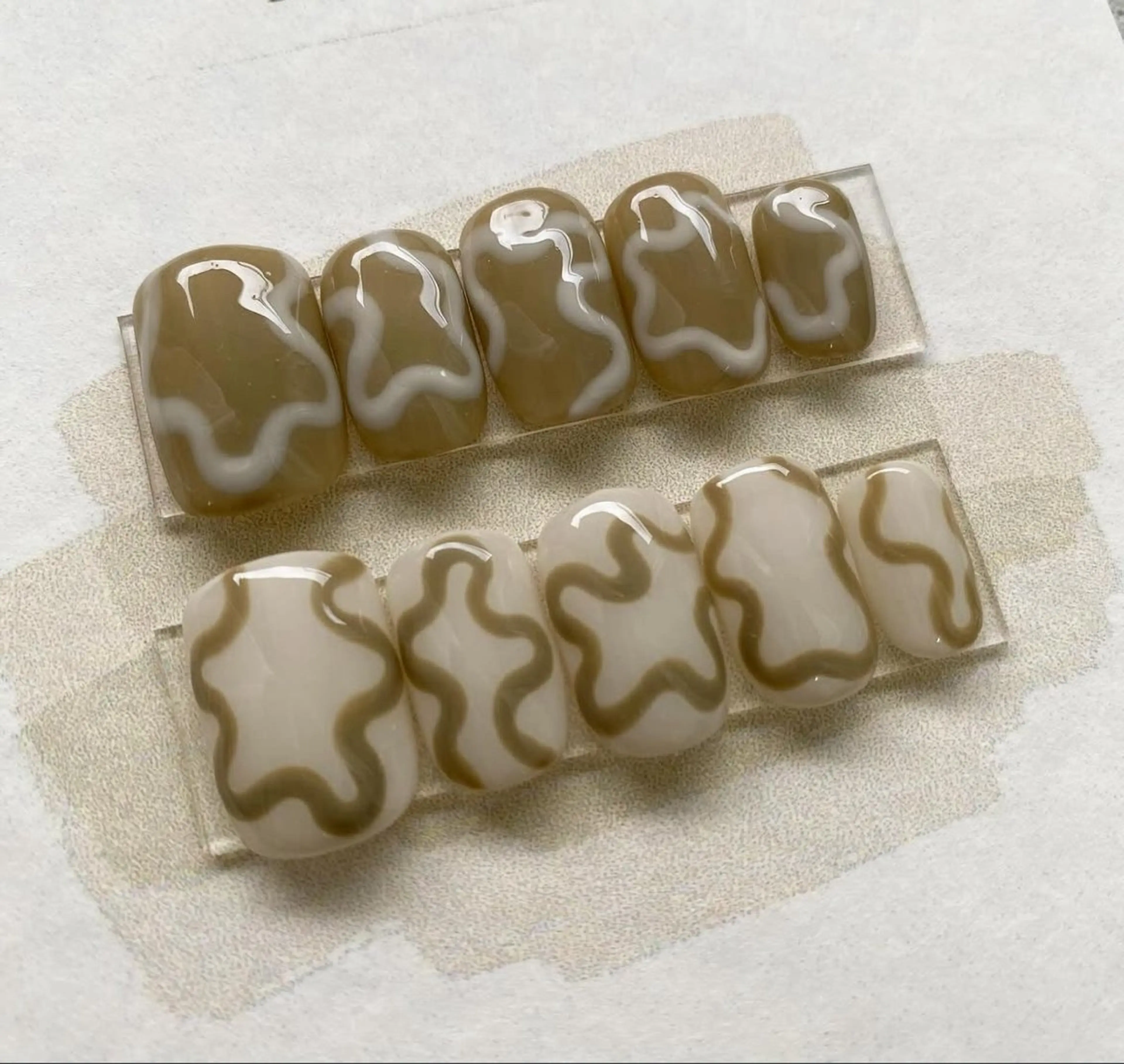 【minimo 限定メニュー】プレミアム定額デザイン💅paragel 使用(オフなし)⚠️⚠️の写真