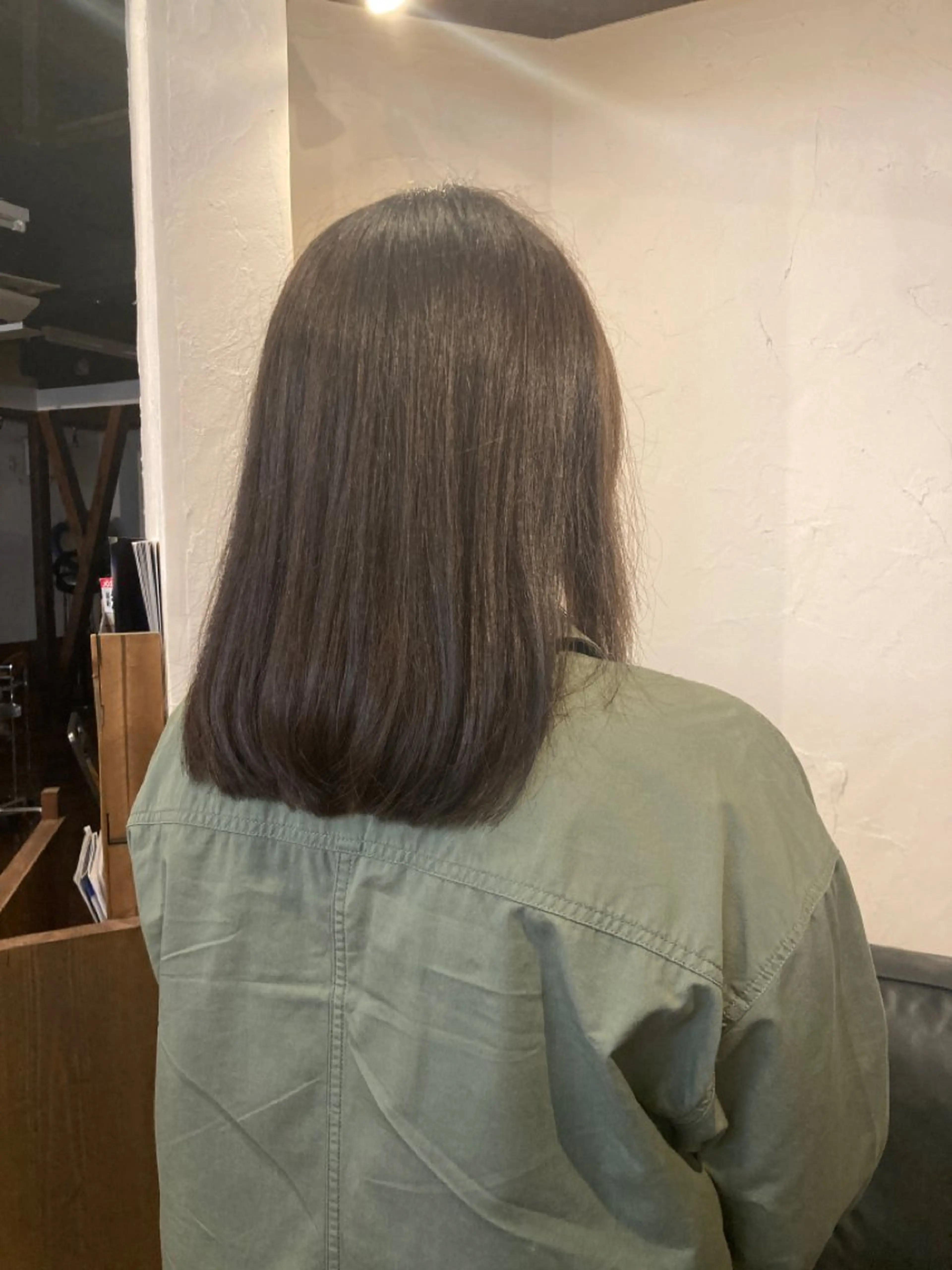 セミロング 🌸栄/髪質改善 透明感/ムラカミ🌸のヘアスタイル