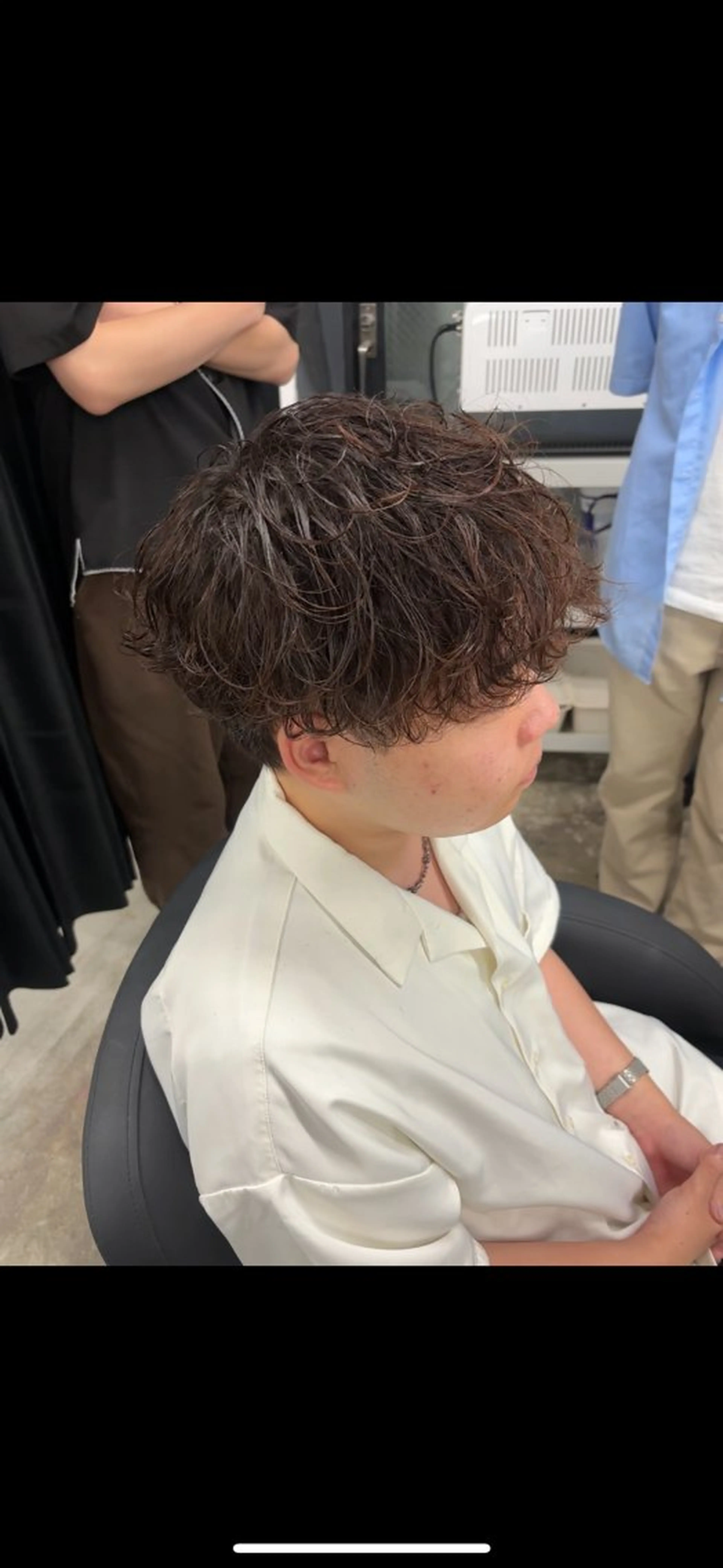 パーマ メンズ カット パーマ 福岡美容室【pia】 タイヘイのヘアスタイル