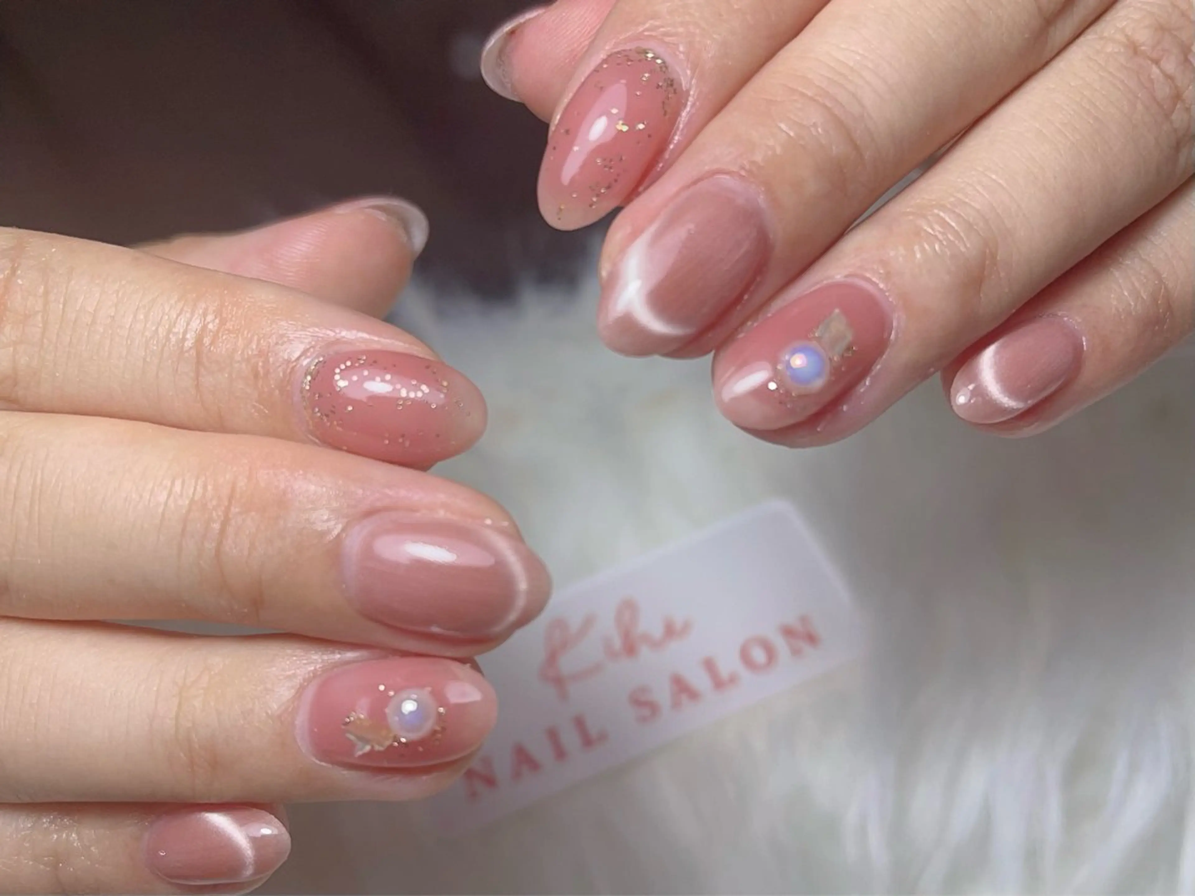 ネイル アートネイル フレンチネイル ジェルネイル グラデーション 韓国ネイル ハンドネイル 💕鈴木ユリ パラジェル/オフ無料のネイルデザイン