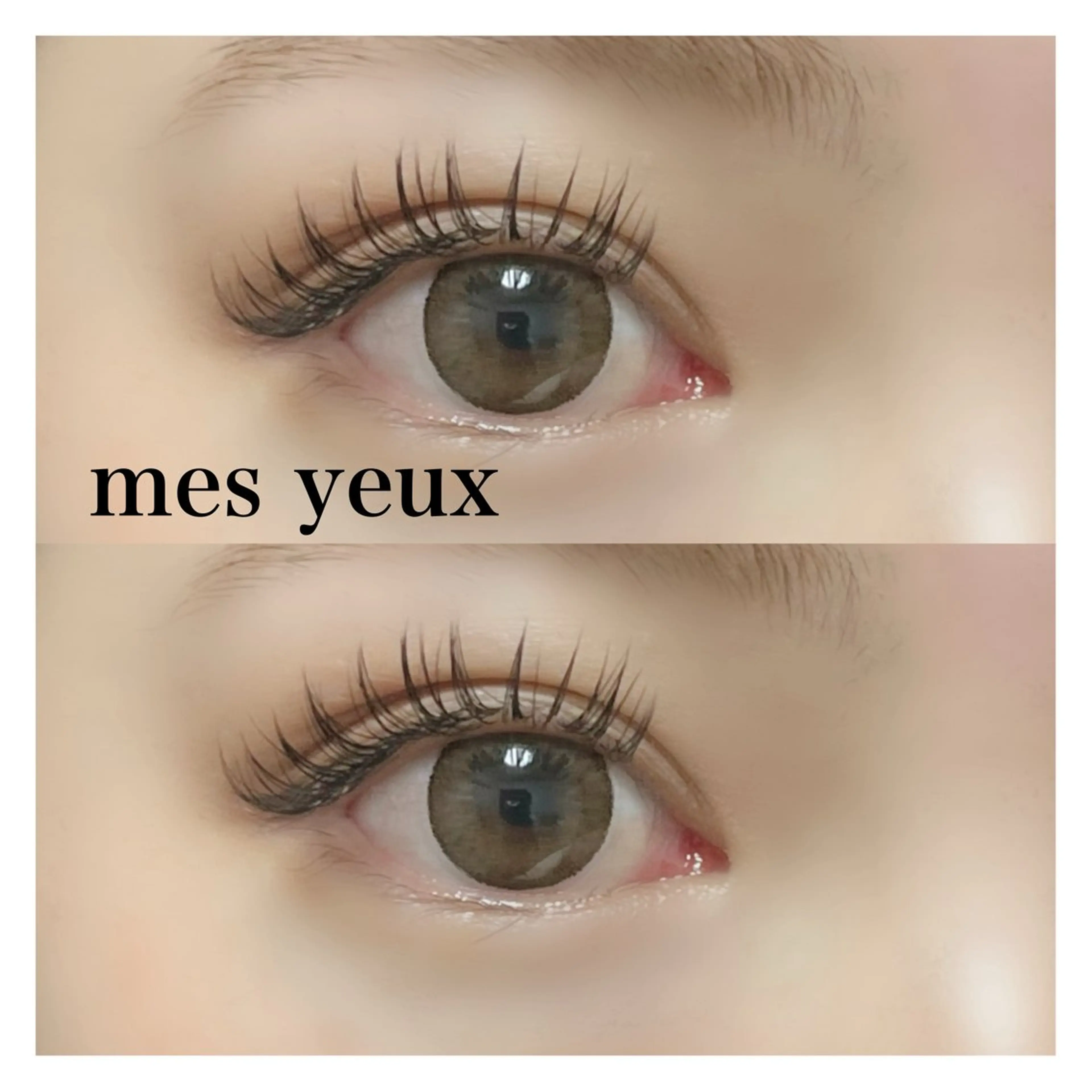 マツエク・マツパ フラットラッシュ マツエク mes yeux eye salon.のマツエク・マツパデザイン