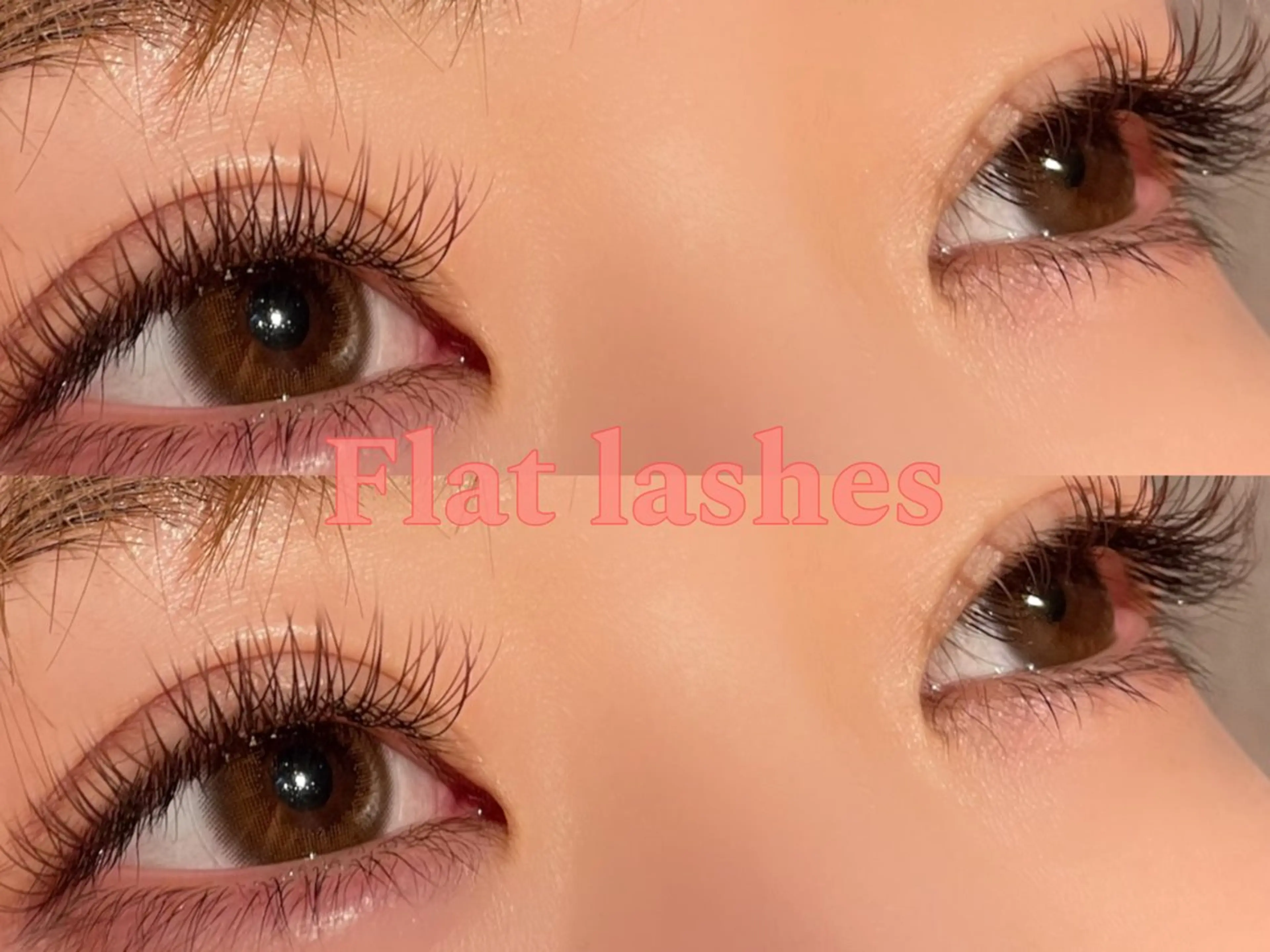 🍀オフ込み✨️フラットラッシュ付け放題🍀 カラーラッシュ変更可◎ /＋￥1,100でLEDエクステ変更可◎の写真