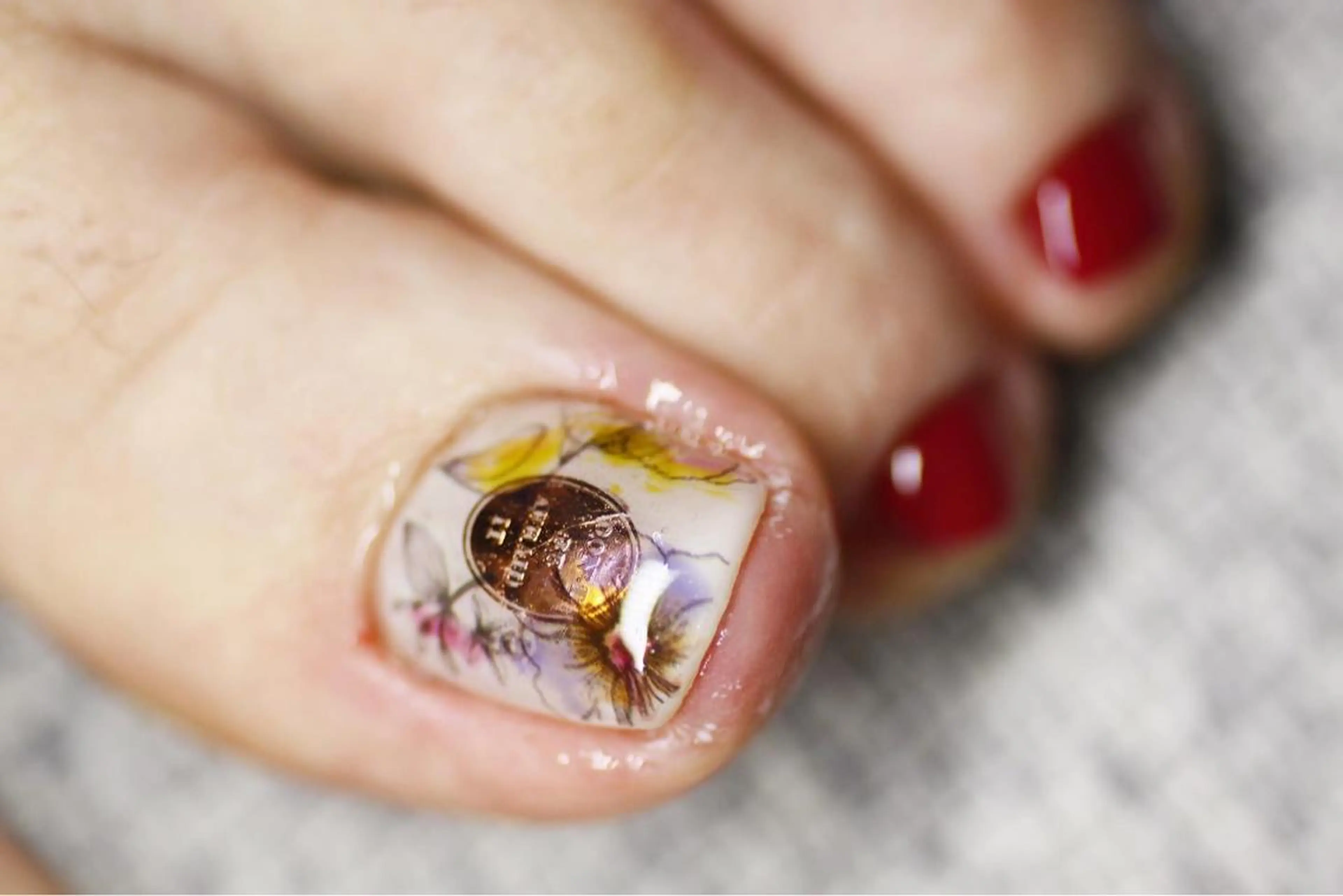 ネイル アートネイル フラワーネイル ジェルネイル ワンカラーネイル 春ネイル atelier nife.のネイルデザイン