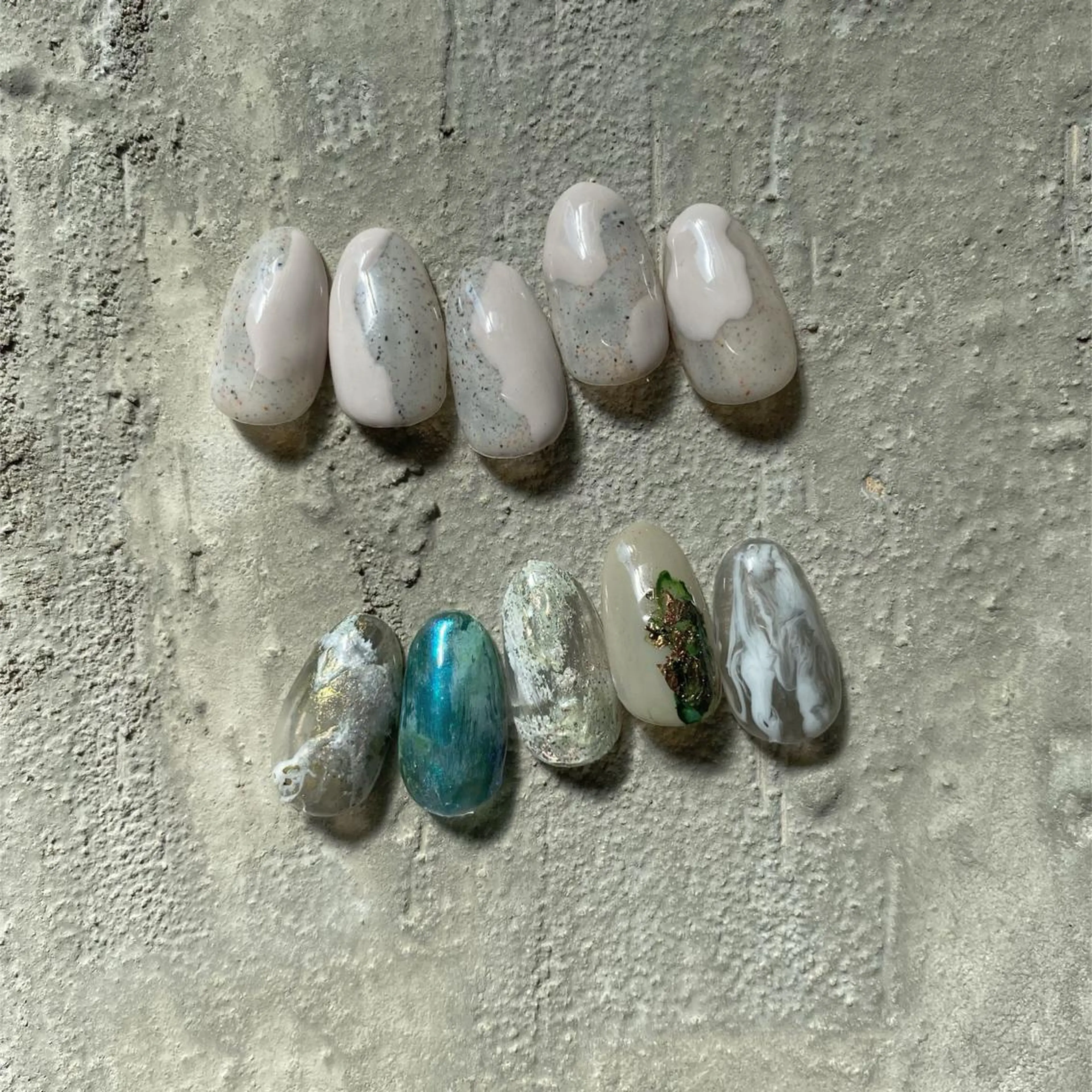 ネイル ジェルネイル ハンドネイル nable.所属・栗林 実莉のネイルデザイン