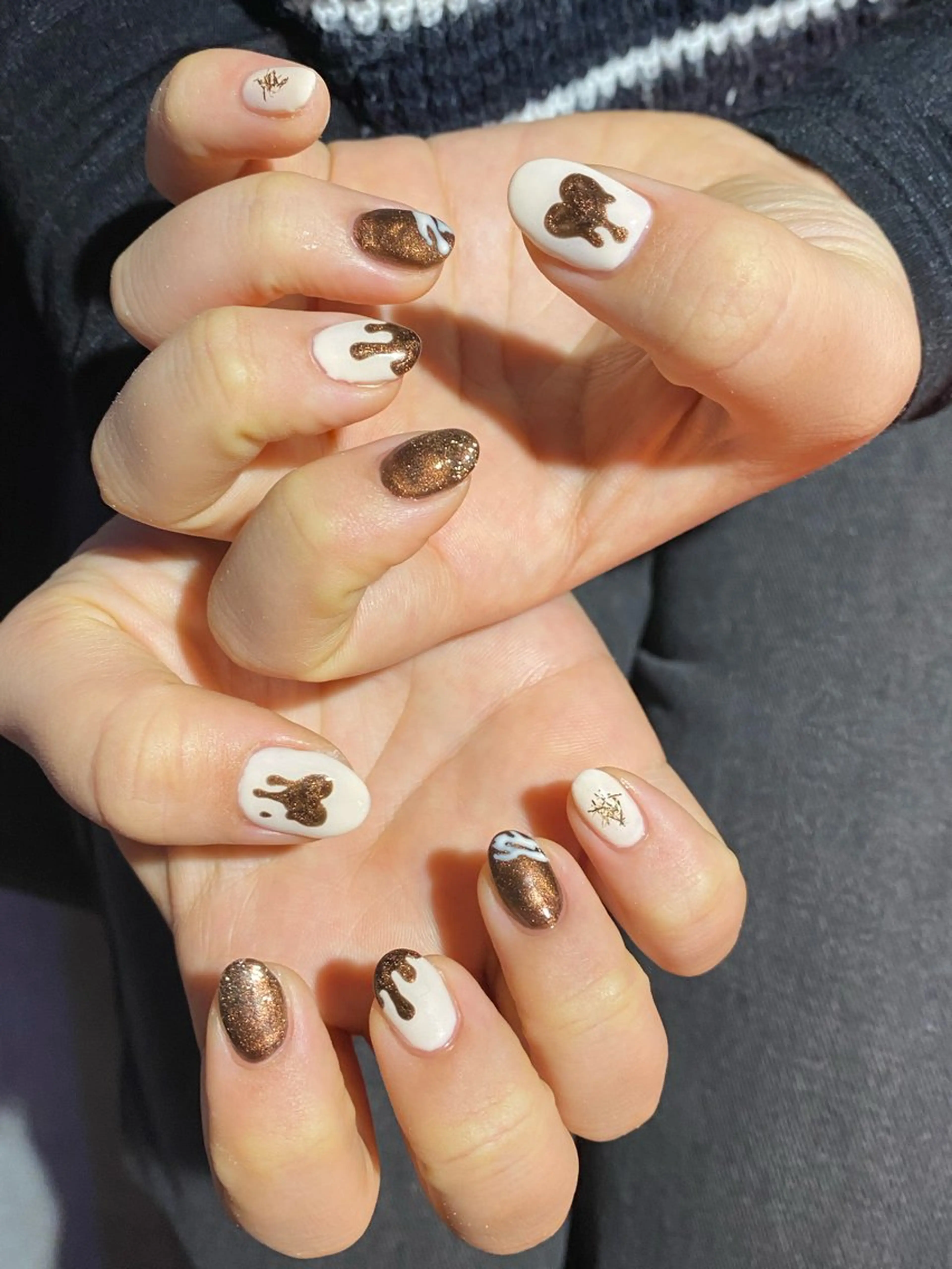 ハンドジェル💅アートの写真