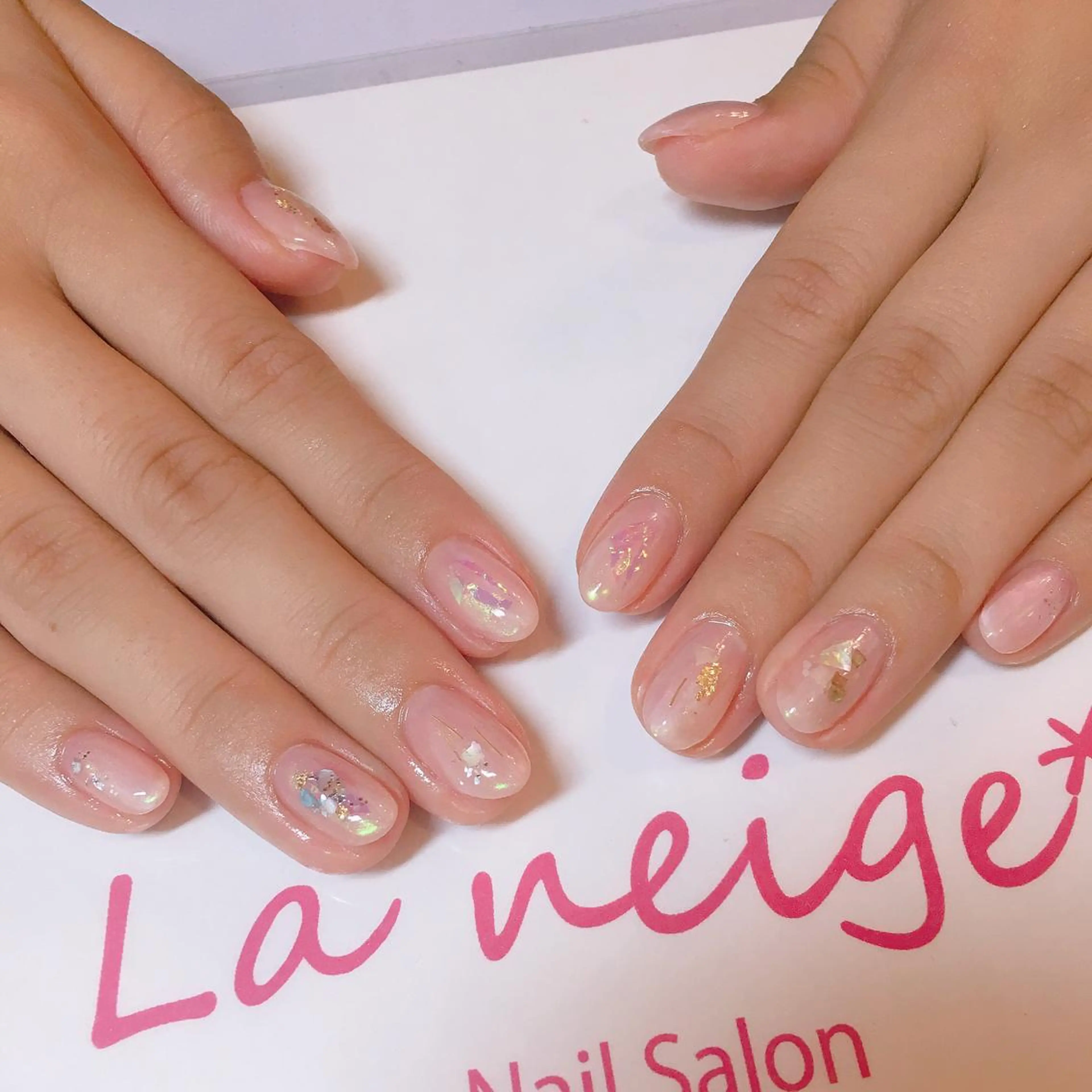 ネイル La neige* yuki 🥯🍑のネイルデザイン