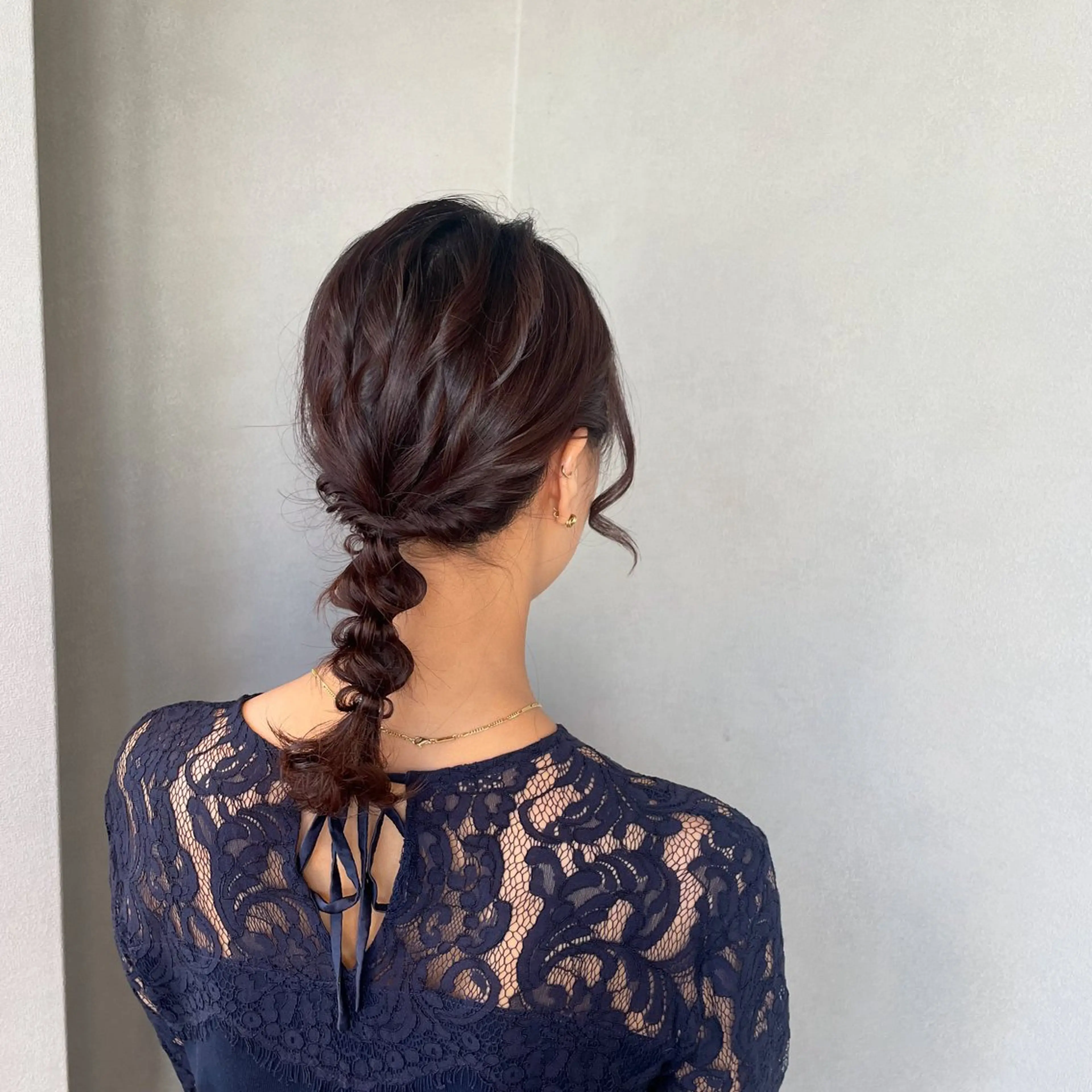 ヘアアレンジ ヘアセット 金城 二千夏のヘアスタイル