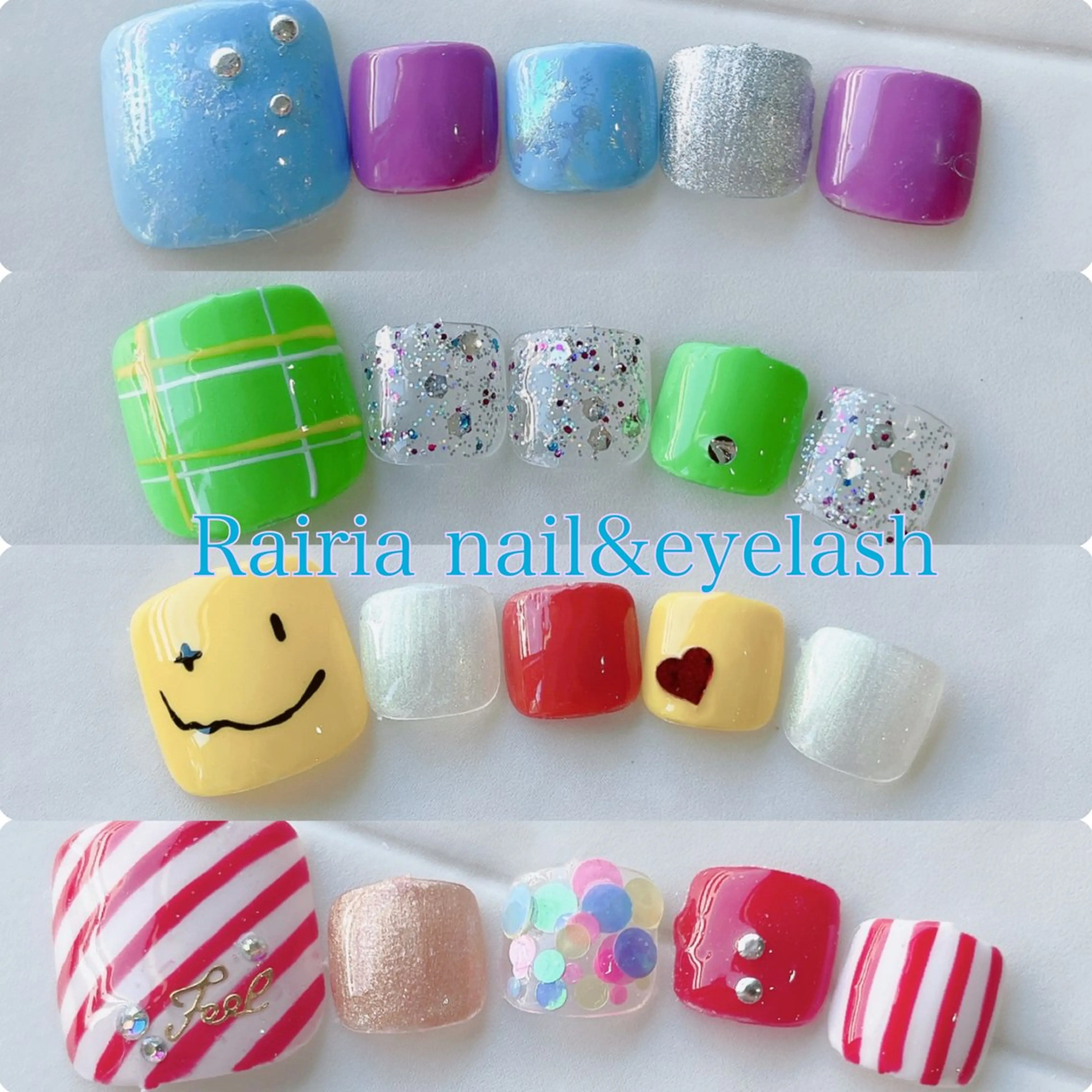 ネイル 持ち込み Rairia nail&eyelash小岩店所属・Rairianail 小岩店のネイルデザイン