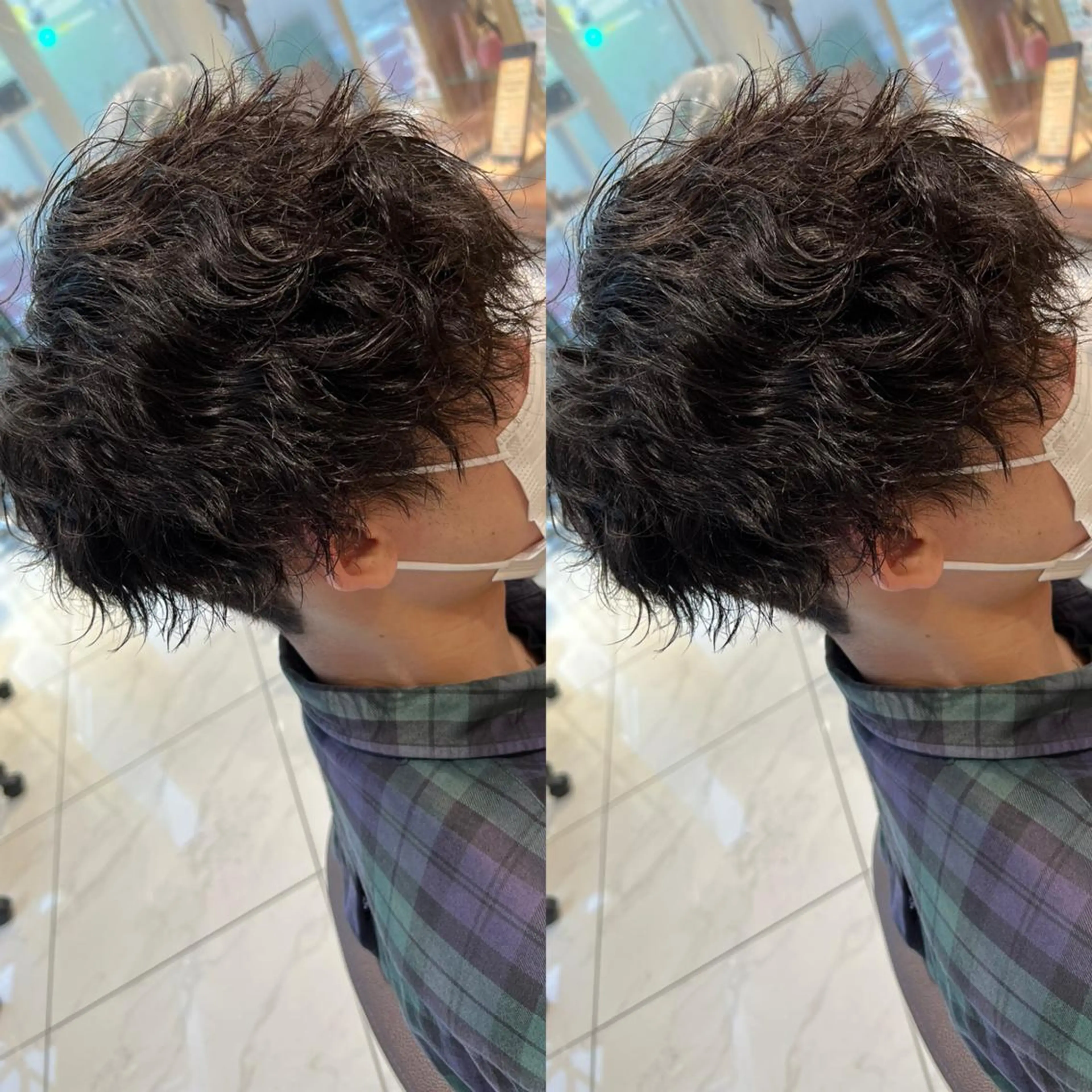 ショート カラー パーマ ヘアアレンジ メンズ キッズ カット 盛れる韓国ヘア♡ 🌻鈴木花🌈のヘアスタイル