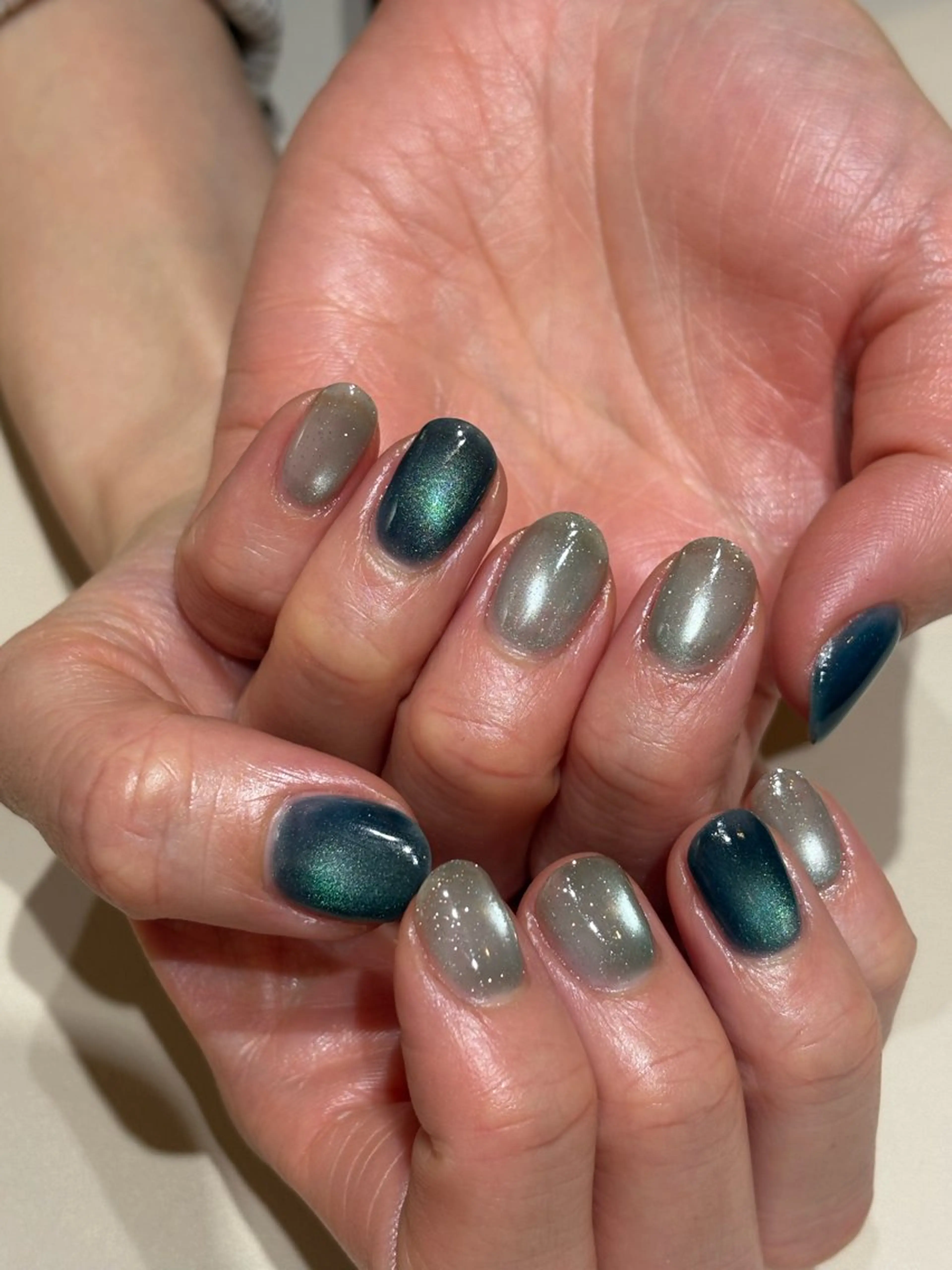 ネイル マグネットネイル LaShade Nail Studio所属・chihiro 練習モデル募集中のネイルデザイン