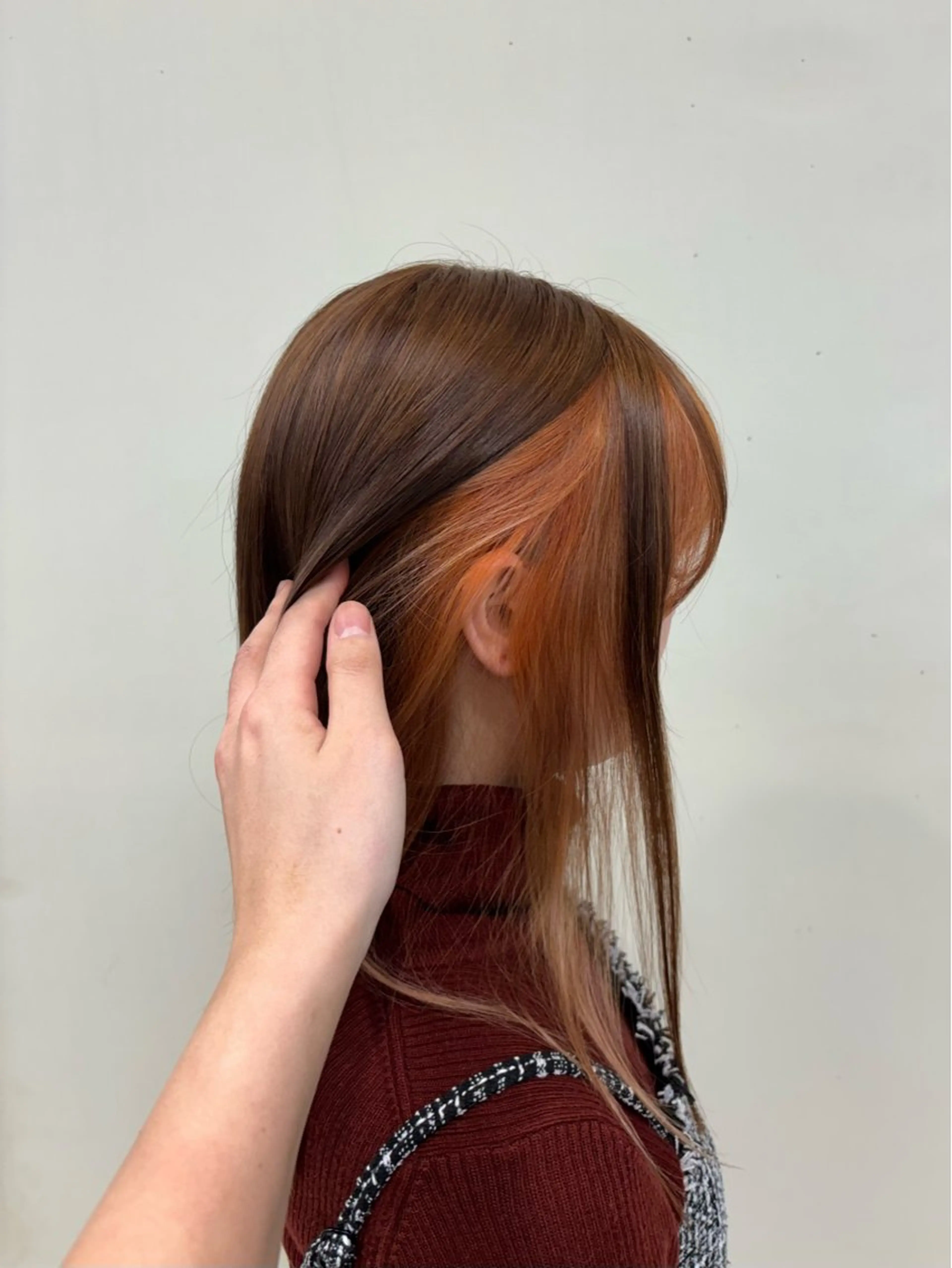 ロング カラー ブリーチ 綺麗め/ トレンドヘア/みずはのヘアスタイル