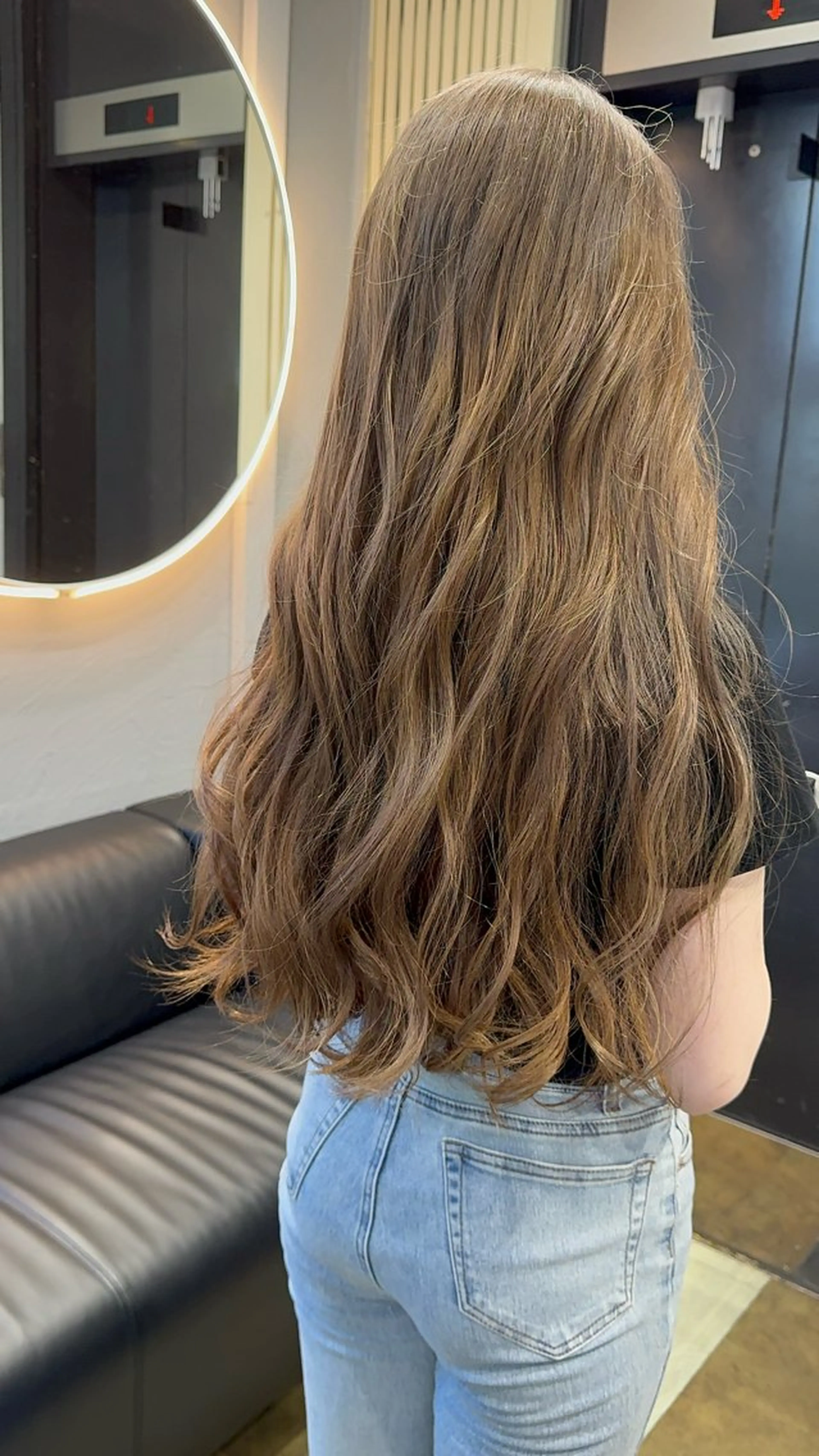 カラー dao/ミルクティー /ブラウン/ブロンドのヘアスタイル