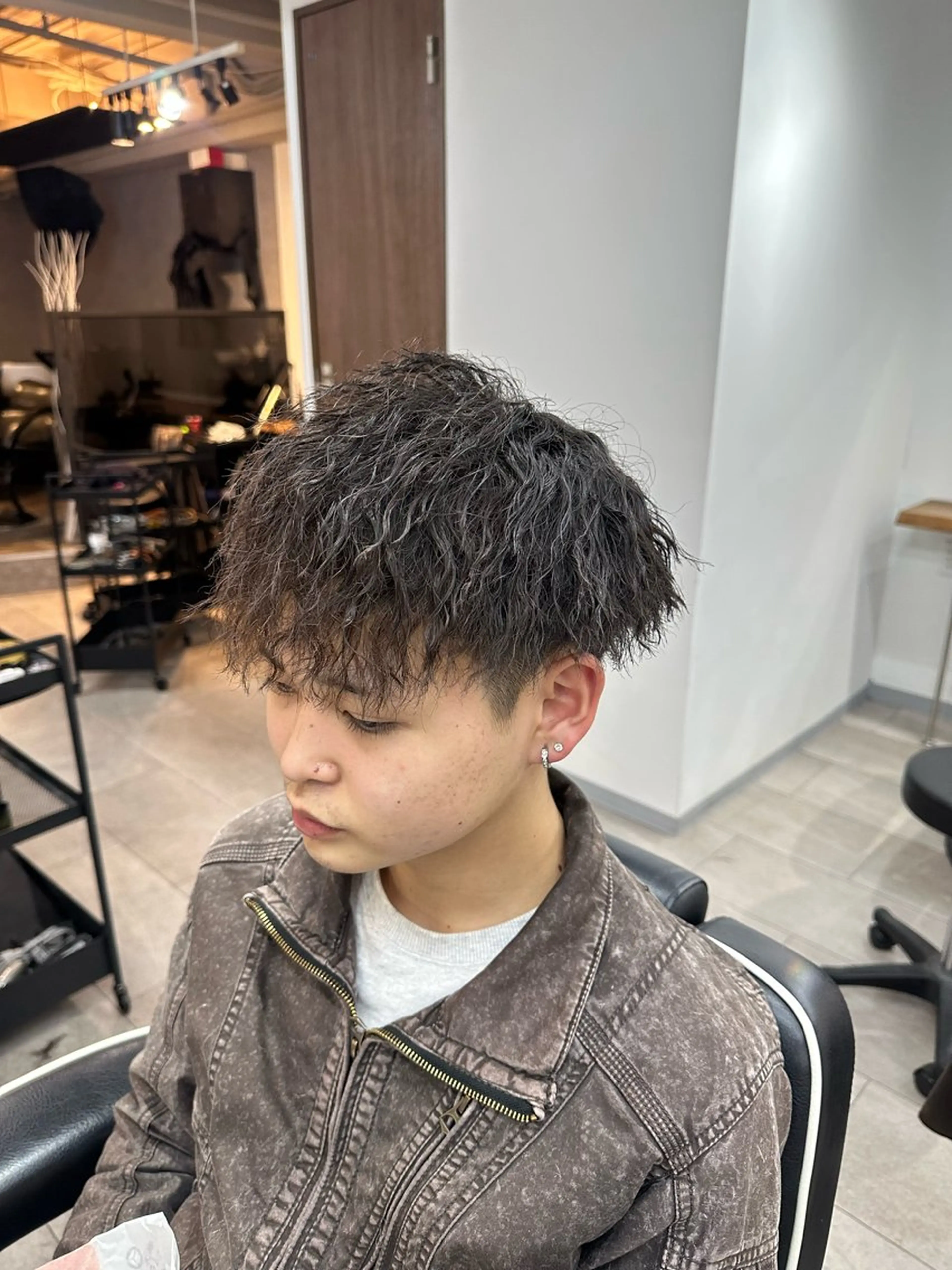 パーマ メンズ 池田隼也 メンズ/パーマのヘアスタイル