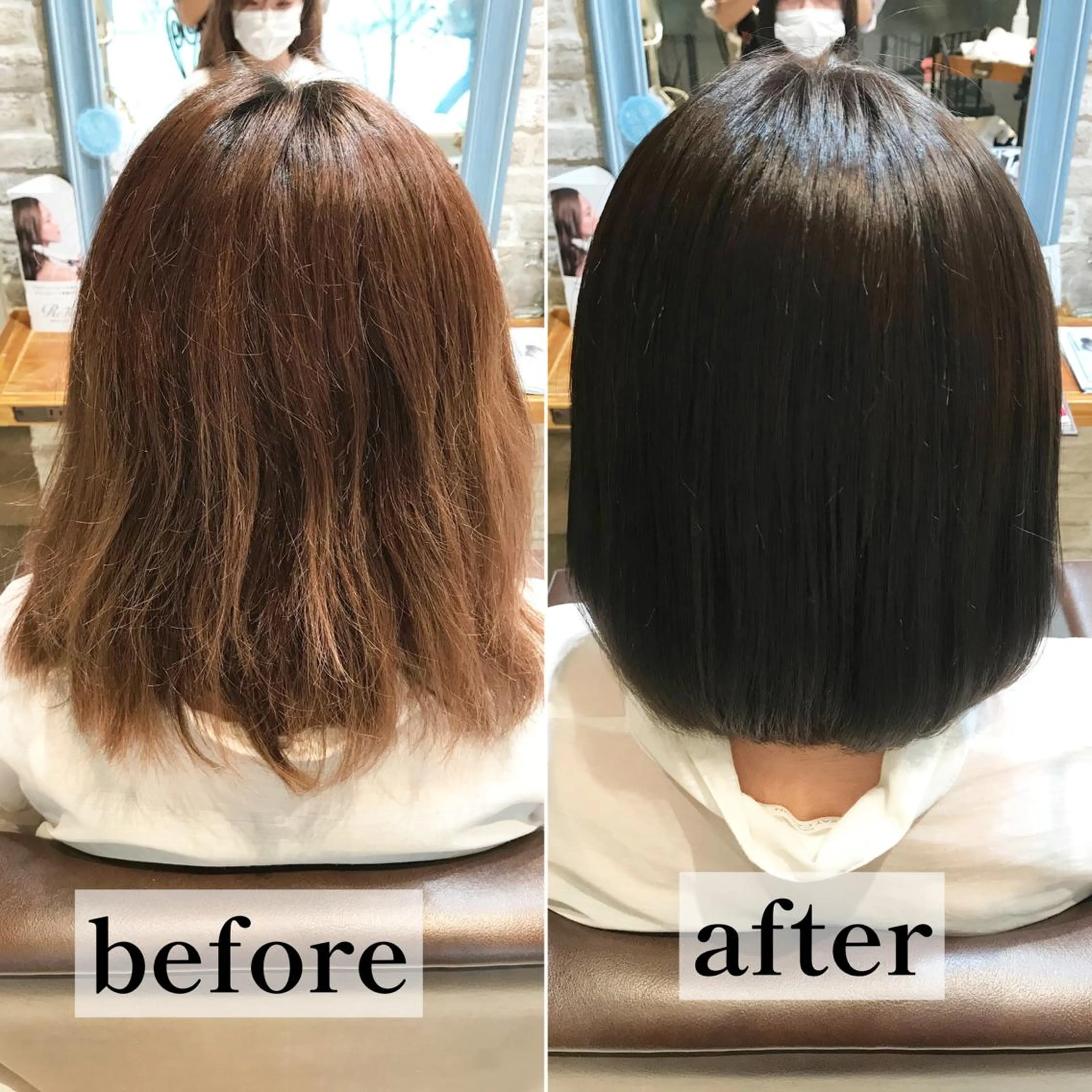 ミディアム 💚ミヤマ アンナ☘️のヘアスタイル