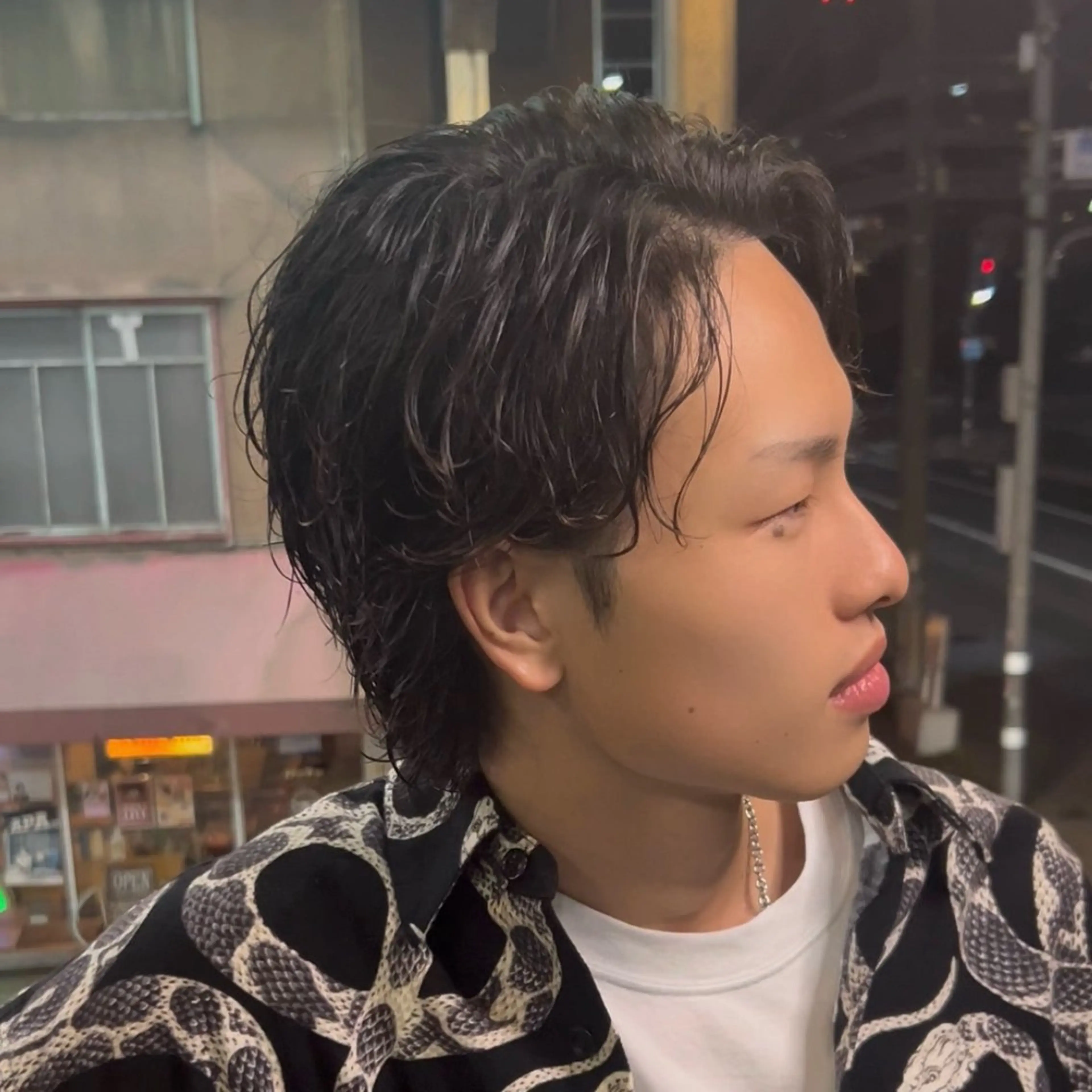 ショート パーマ メンズ メンズパーマ カット パーマ yori所属・メンズパーマ/メンズ カット/たばたよしきのヘアスタイル