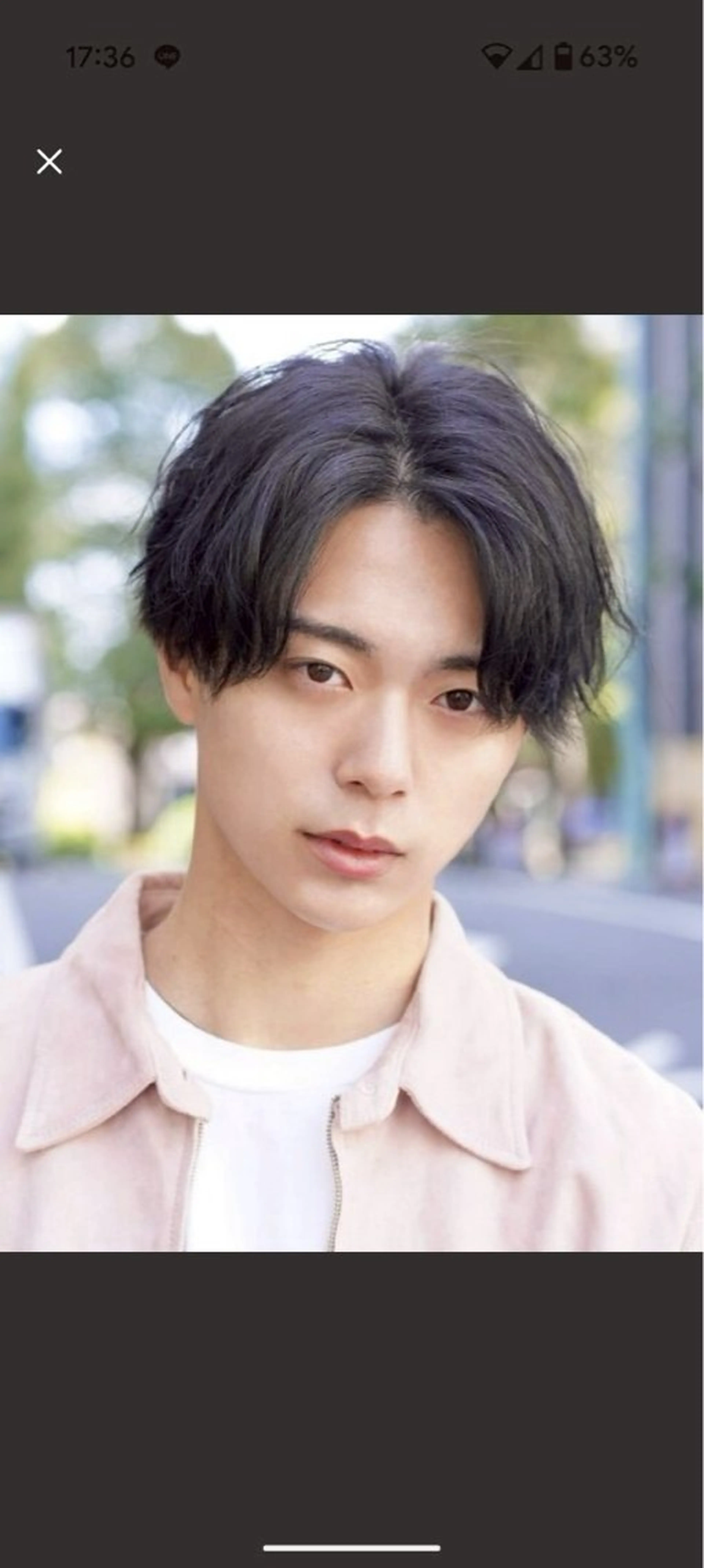 メンズ アイブロウWAX eri︎✿のヘアスタイル