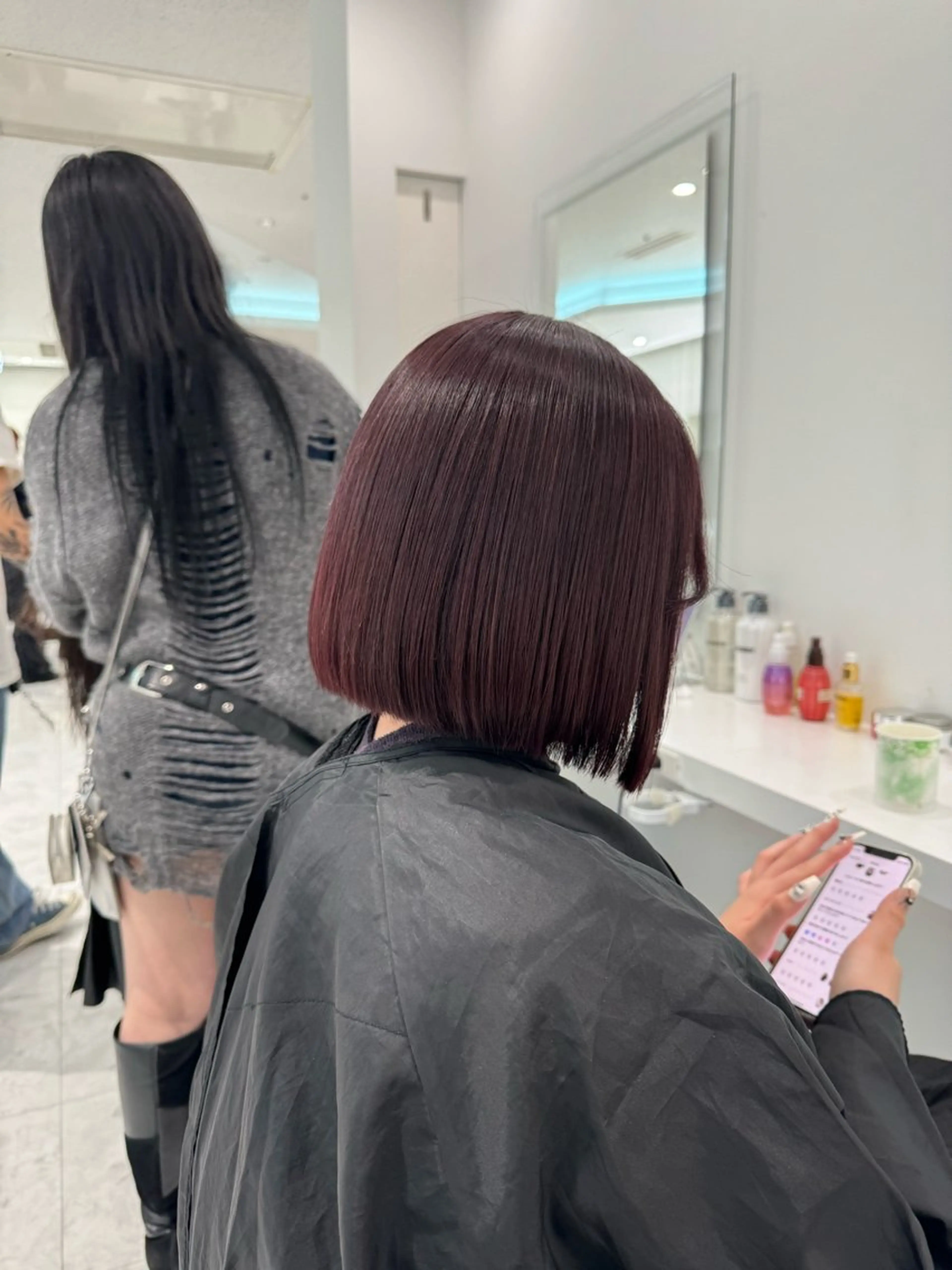 ショート カラー 💎透明感カラー /kaito💎のヘアスタイル