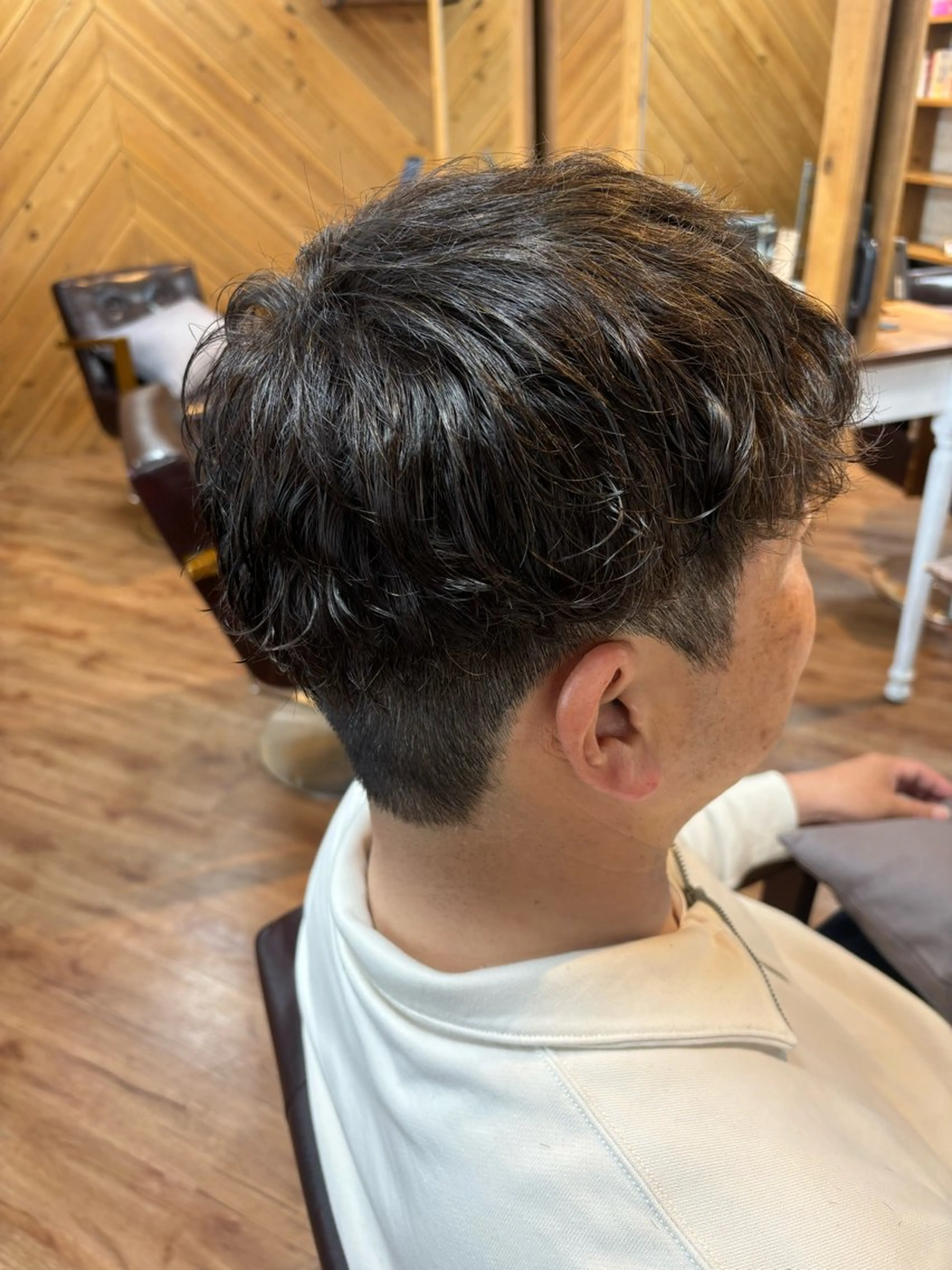 カット、メンズパーマの写真