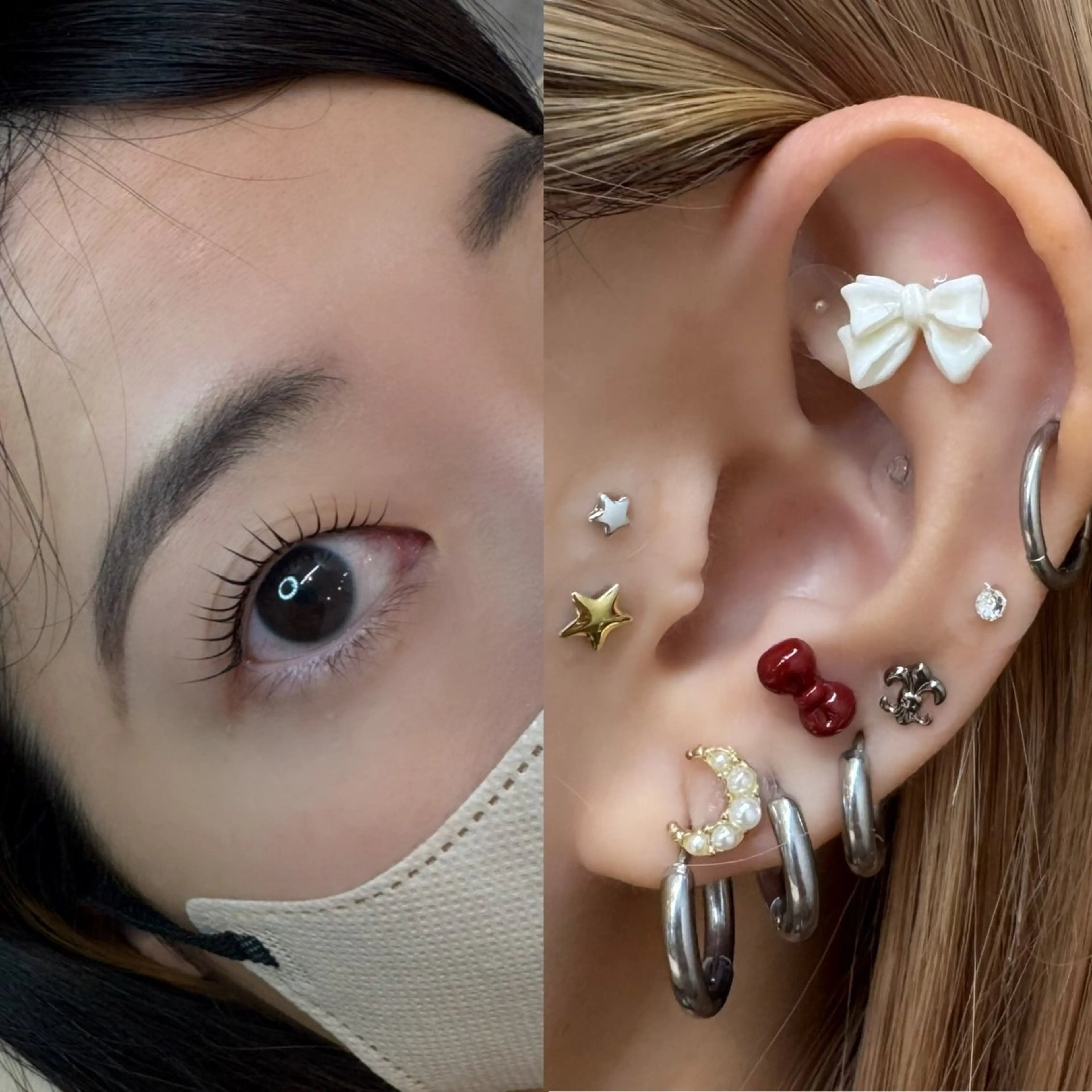 【💎耳つぼjewelry×まつげパーマ💎】の写真