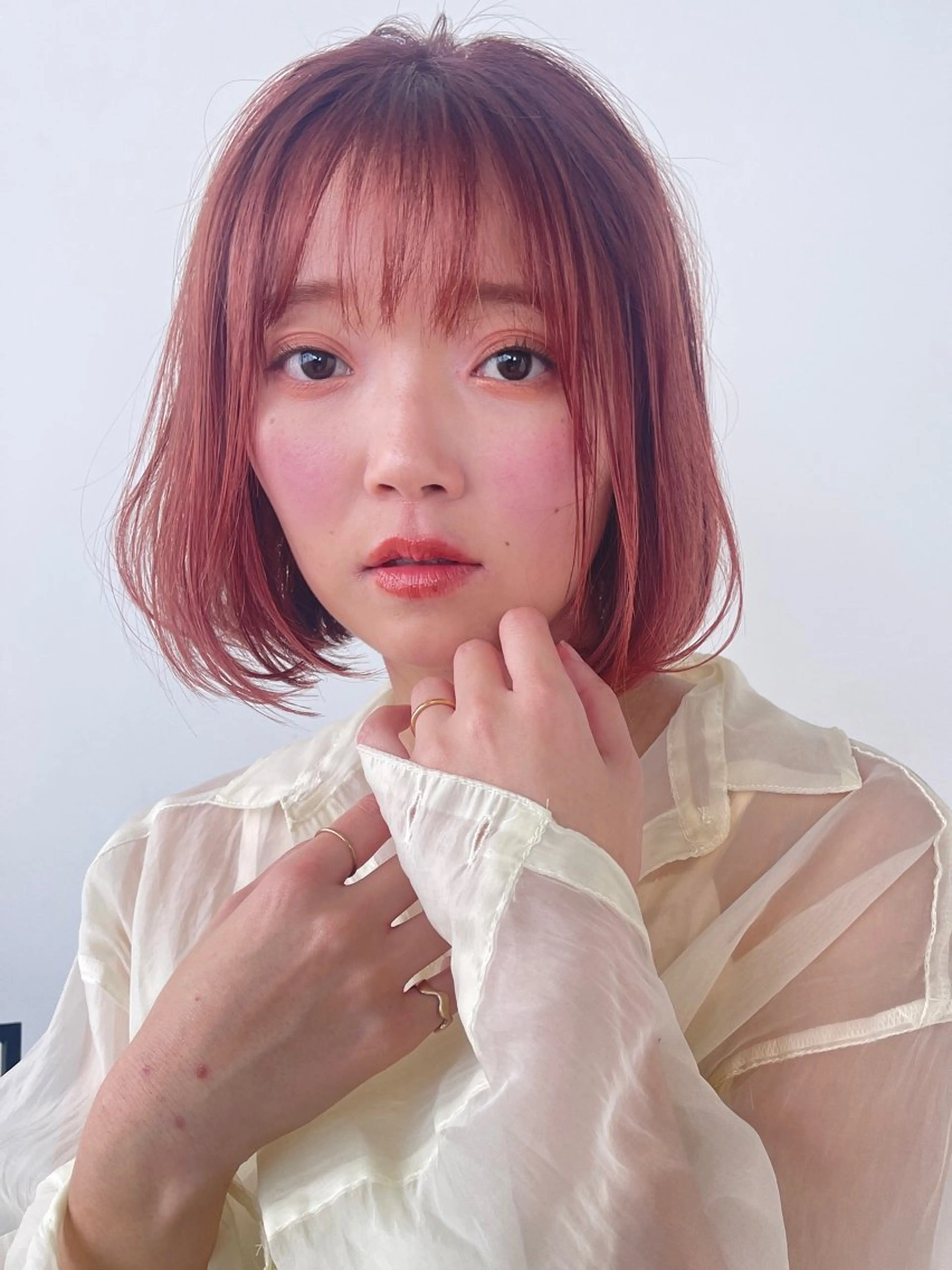 ミディアム ippo アカデミーのヘアスタイル