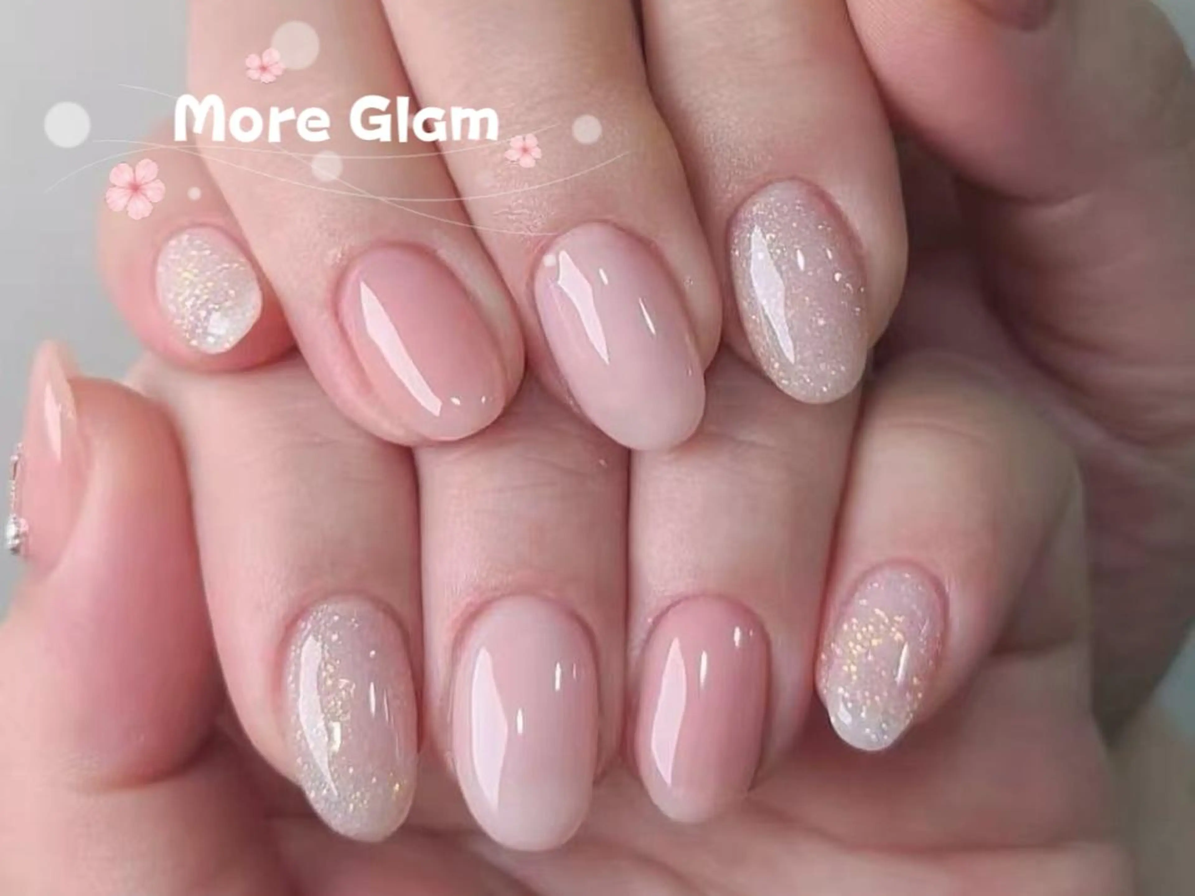 ネイル 韓国ネイル オフィスネイル ネイルチップ More Glam 池袋東口店のネイルデザイン