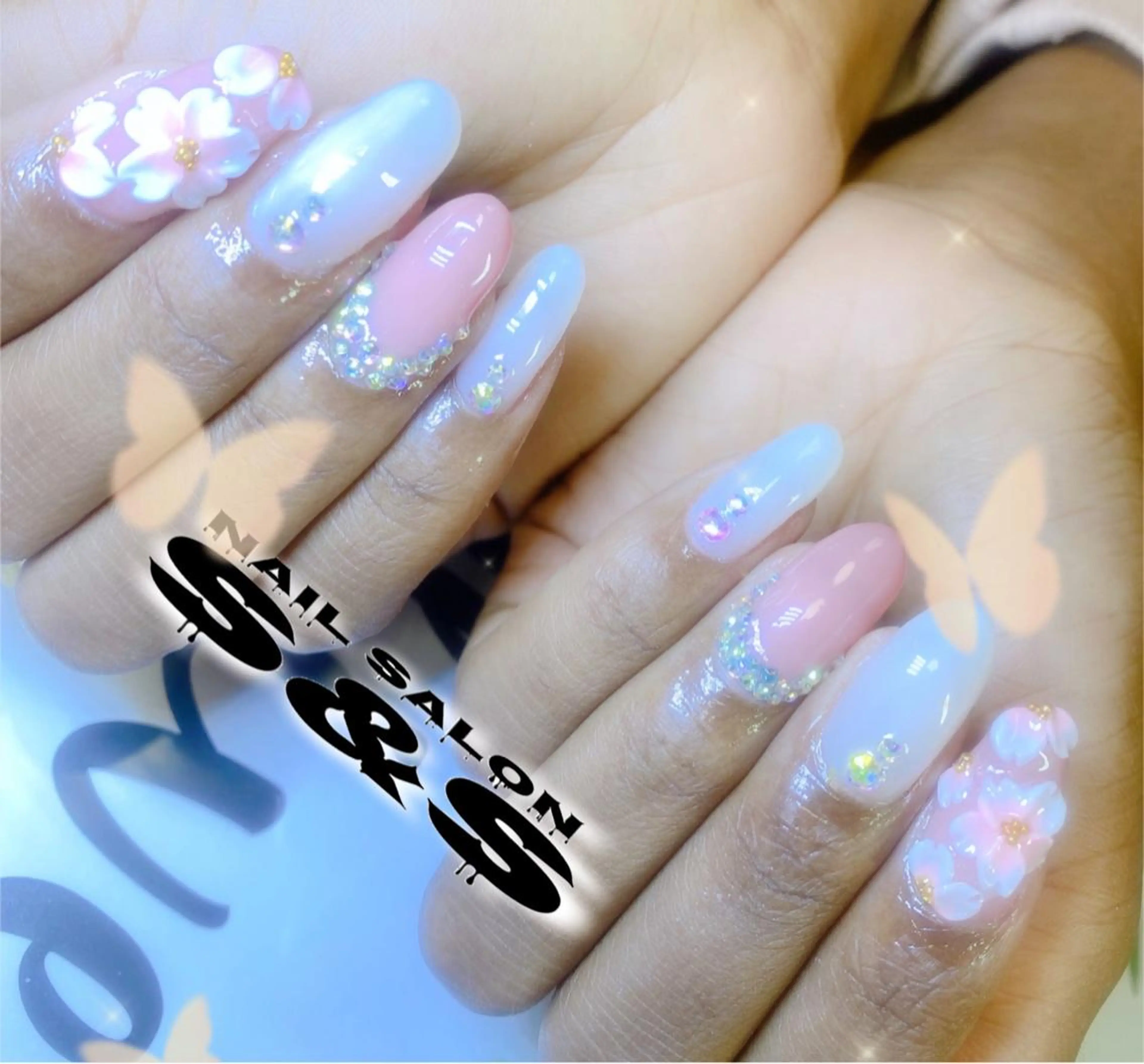 ネイル 長さ出し メンズネイル 持ち込み スカルプネイル S&S 村田小百合のネイルデザイン