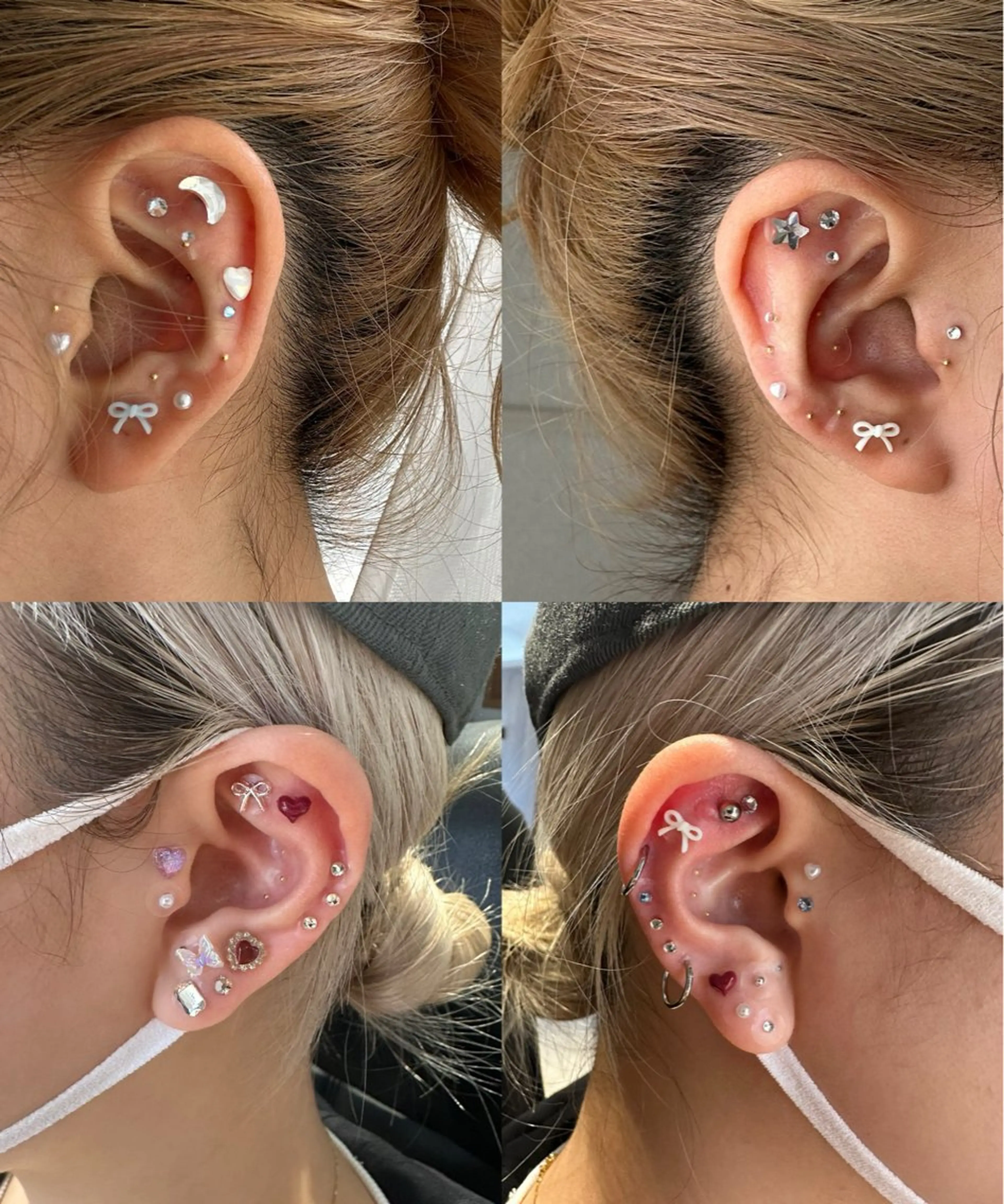 SNSで大人気❣️【耳つぼジュエリー】30分付け放題の写真