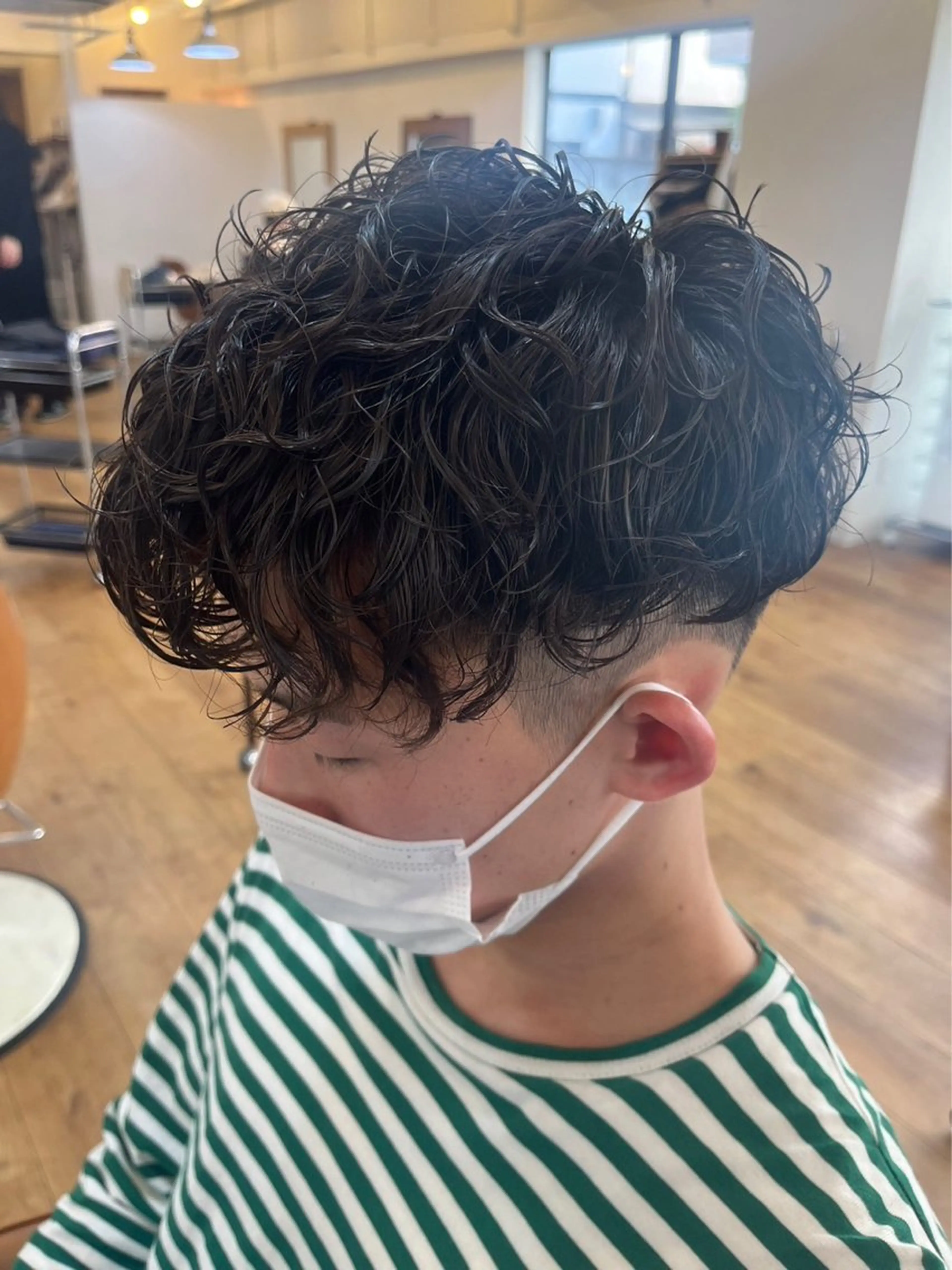 パーマ メンズ be’leef.ric 守口店所属・beleef守口店 reinaのヘアスタイル